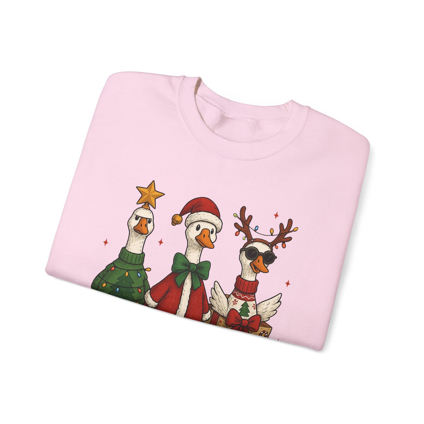 Christmas Goose Sweatshirt, Funny Holiday Sweatshirt