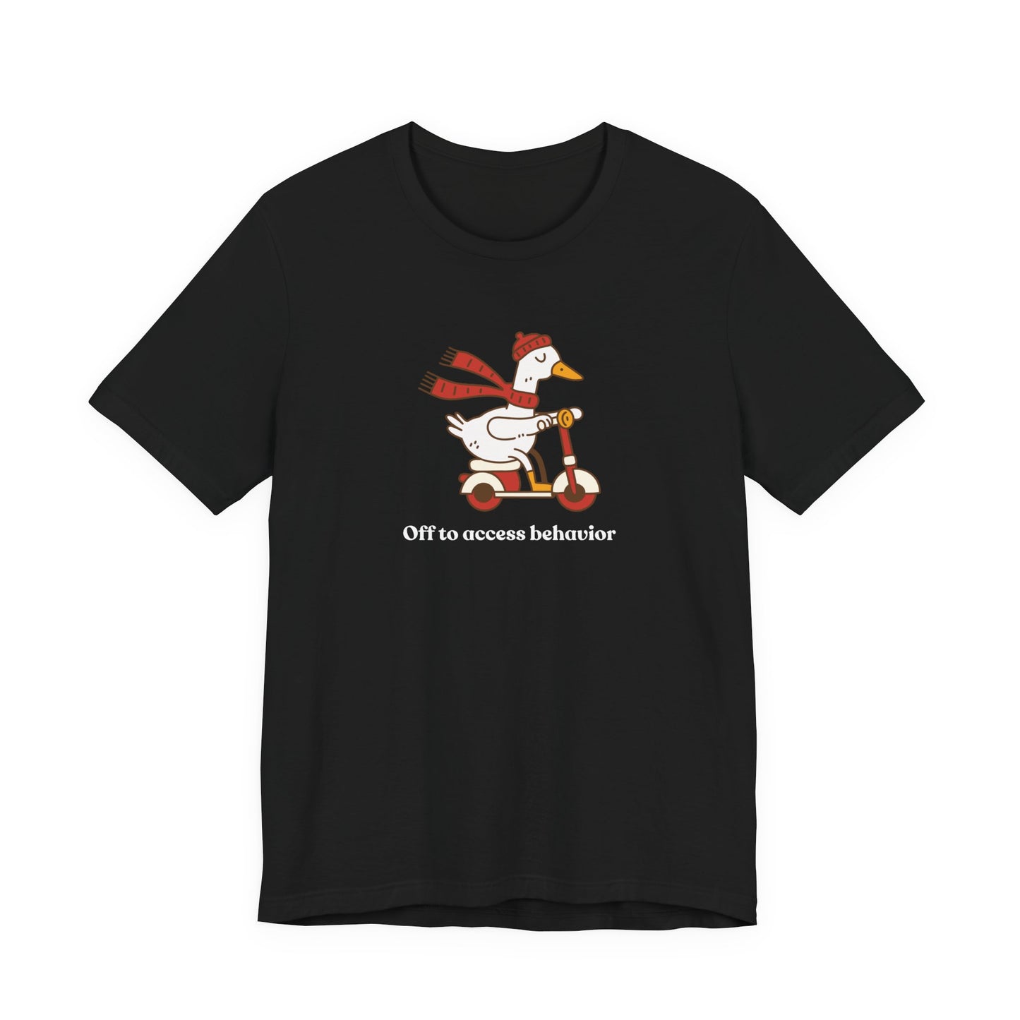 Funny Duck T-Shirt, 'Off to Awesome Behavior' Tee
