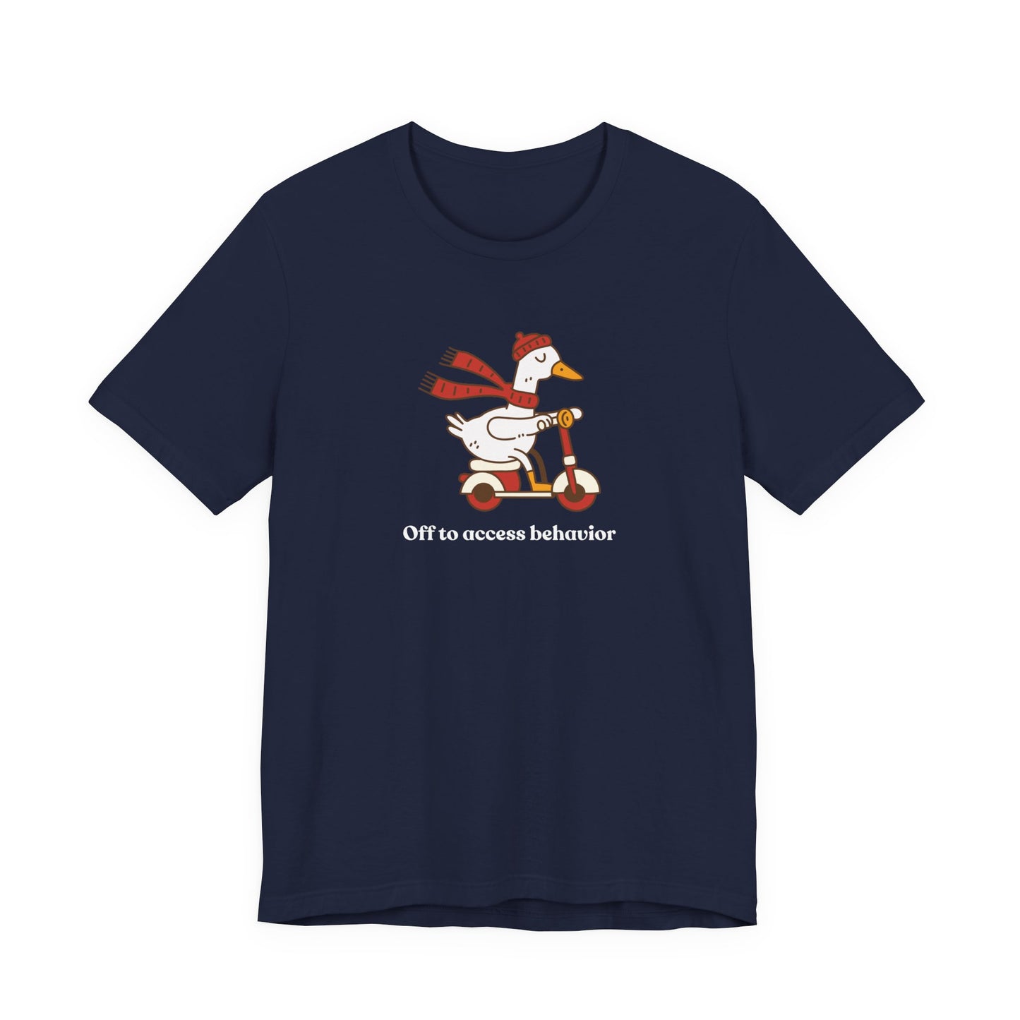Funny Duck T-Shirt, 'Off to Awesome Behavior' Tee
