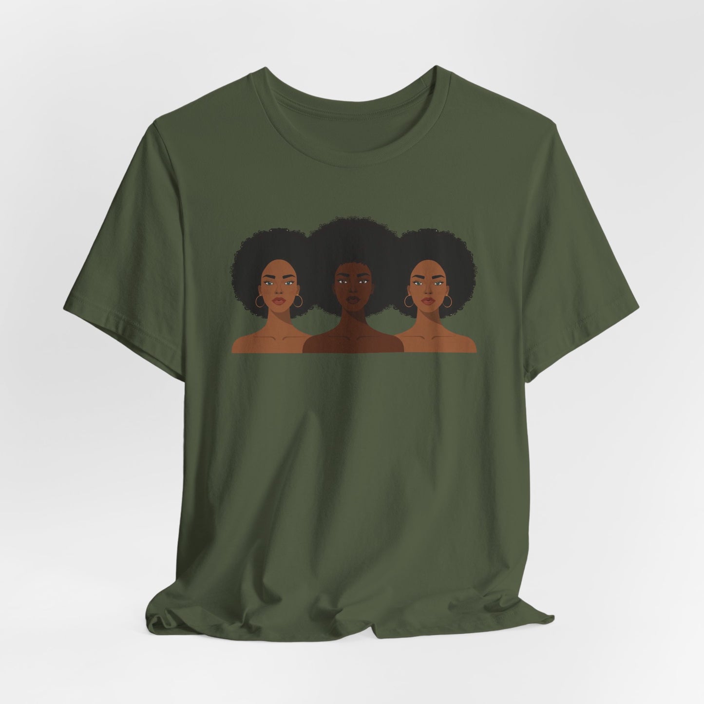 Empowering Sisterhood Tee- Black Girl Magic Shirt