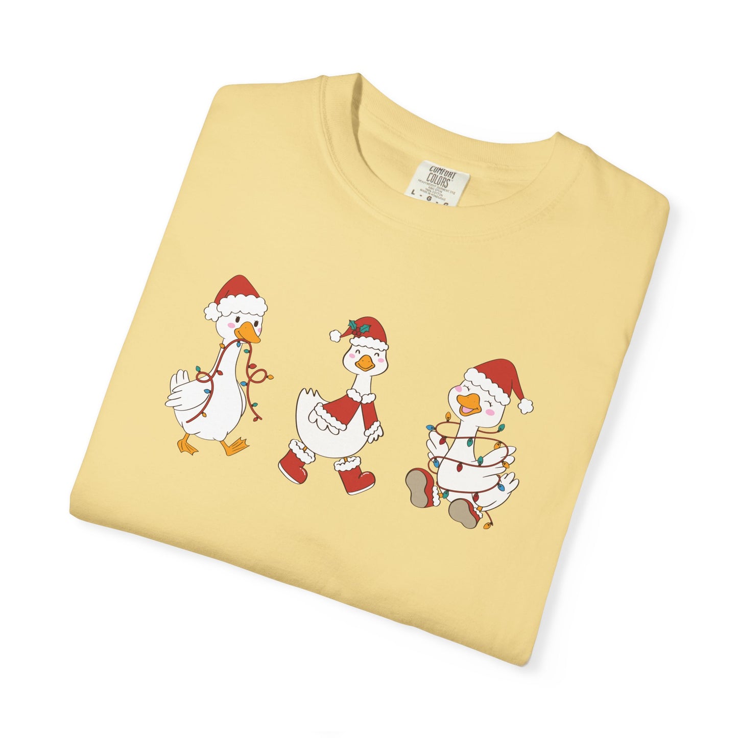 Christmas Ducks Unisex T-Shirt, Holiday Tee