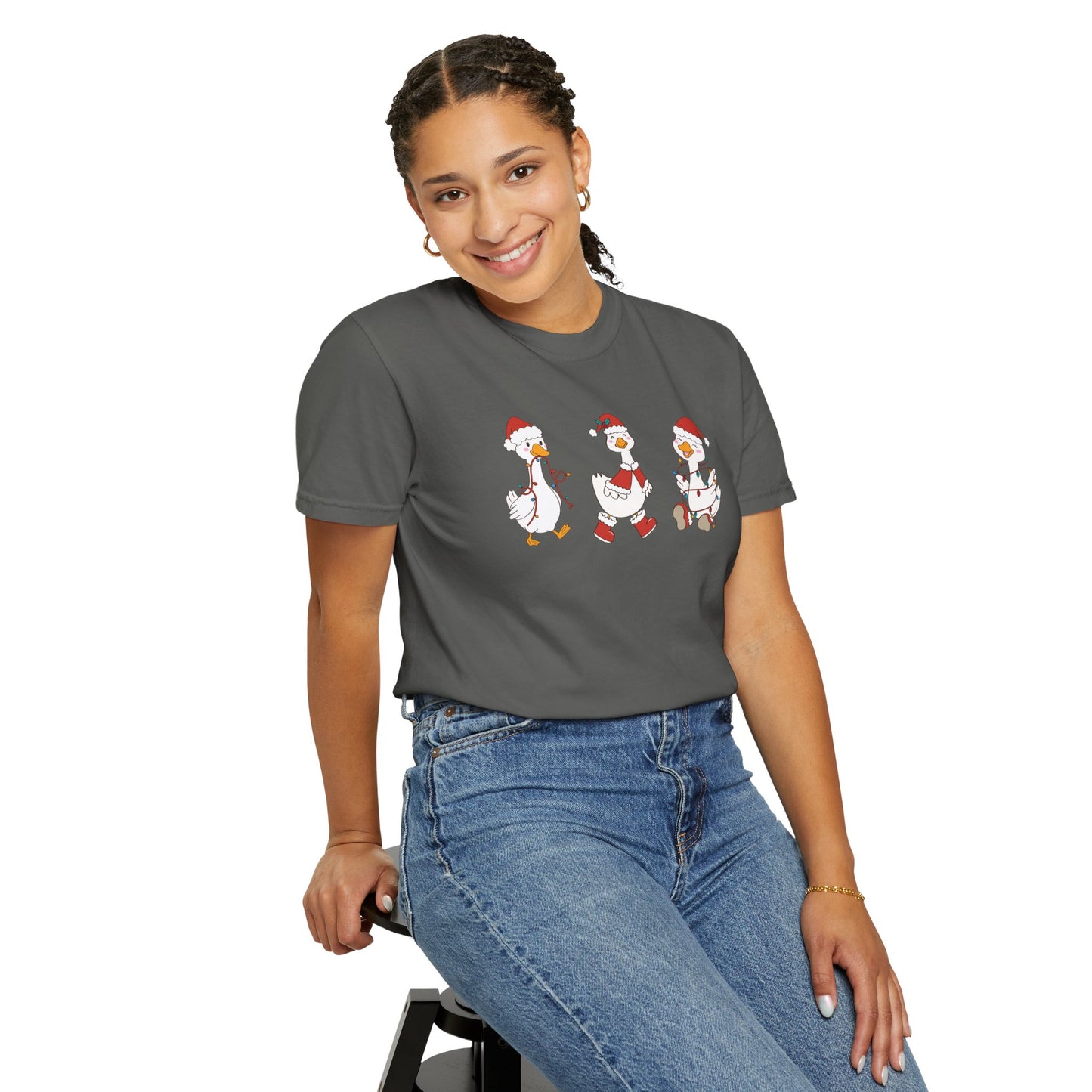 Christmas Ducks Unisex T-Shirt, Holiday Tee