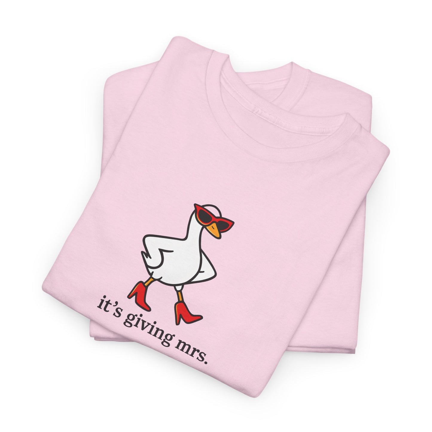 "It's Giving Mrs." Cotton T-Shirt