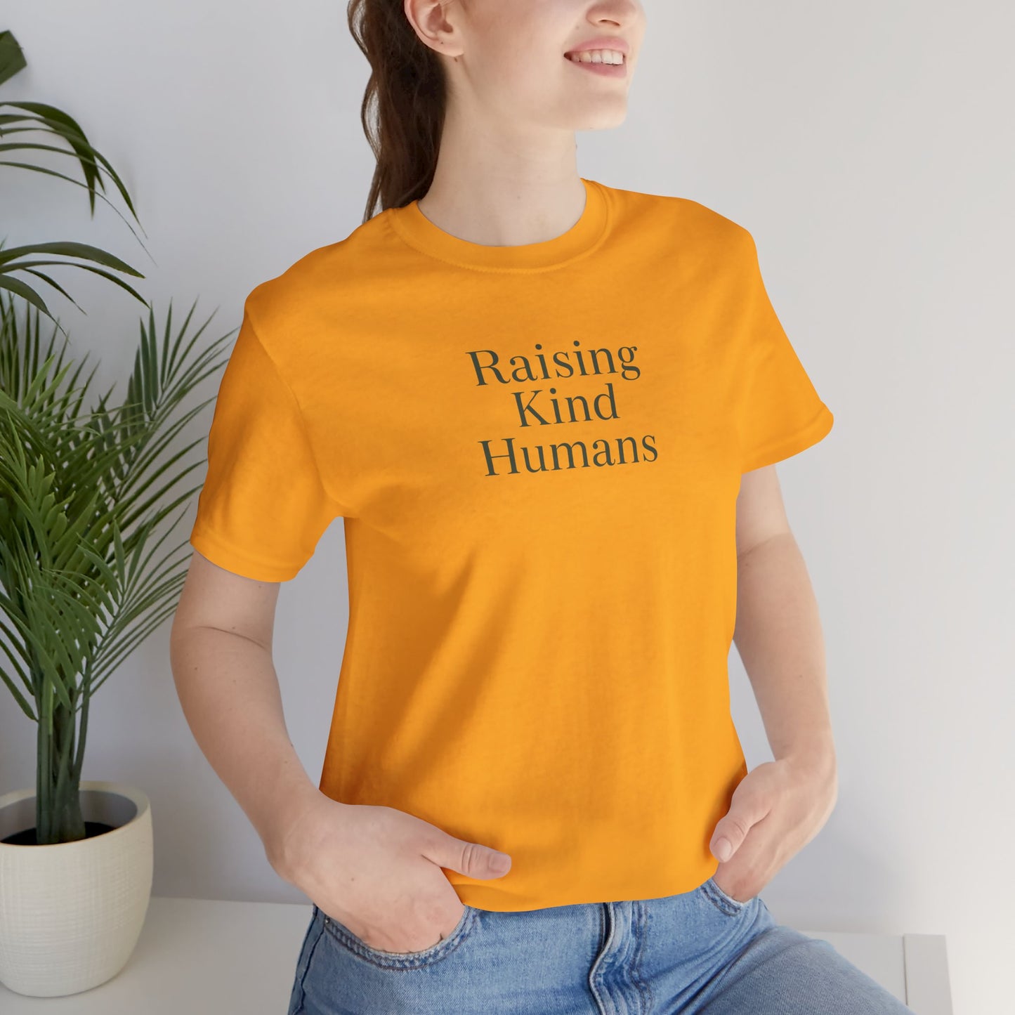 Raising Kind Humans Tee, Gift for Parents, Mom T-shirt