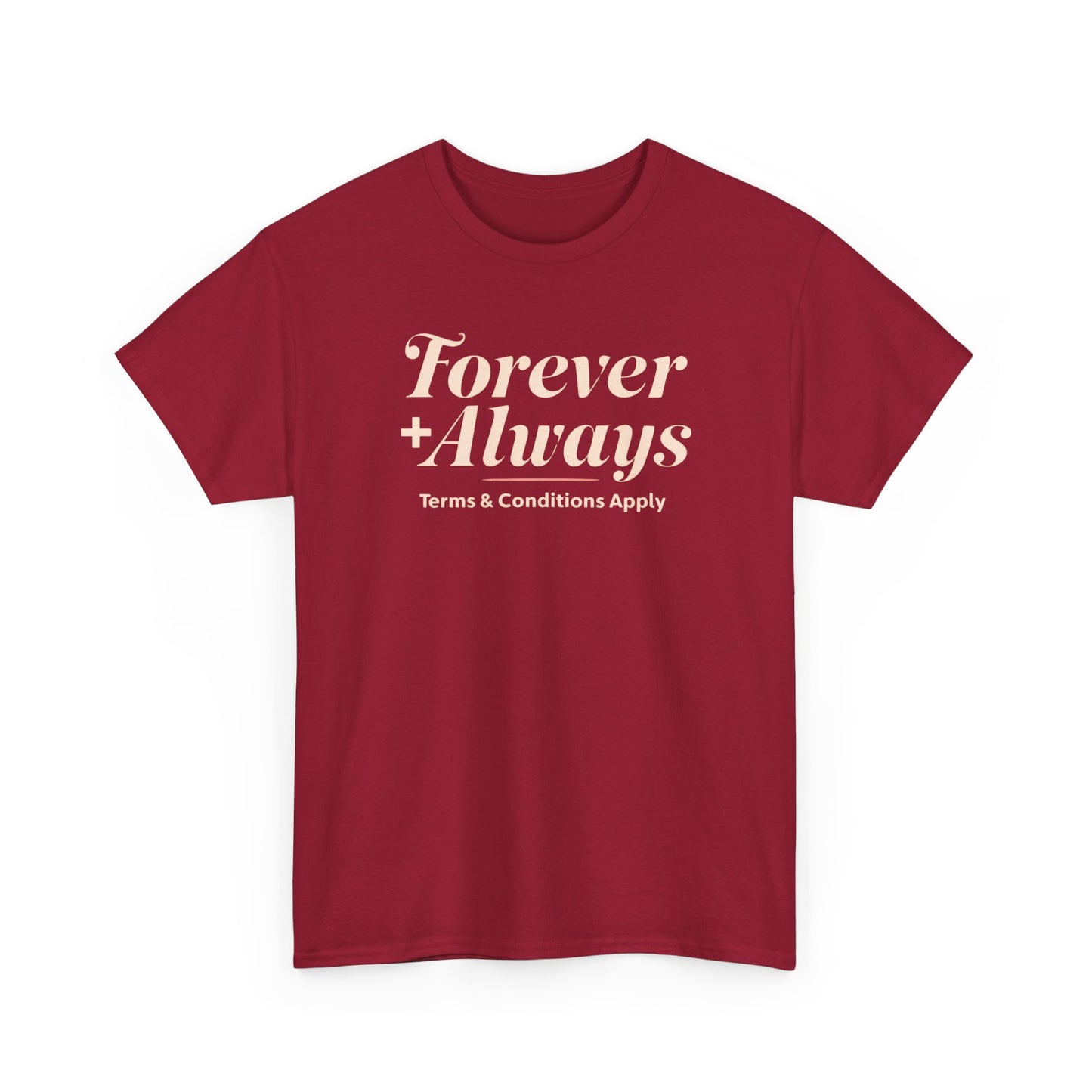 Forever & Always Couple Cotton Tee,