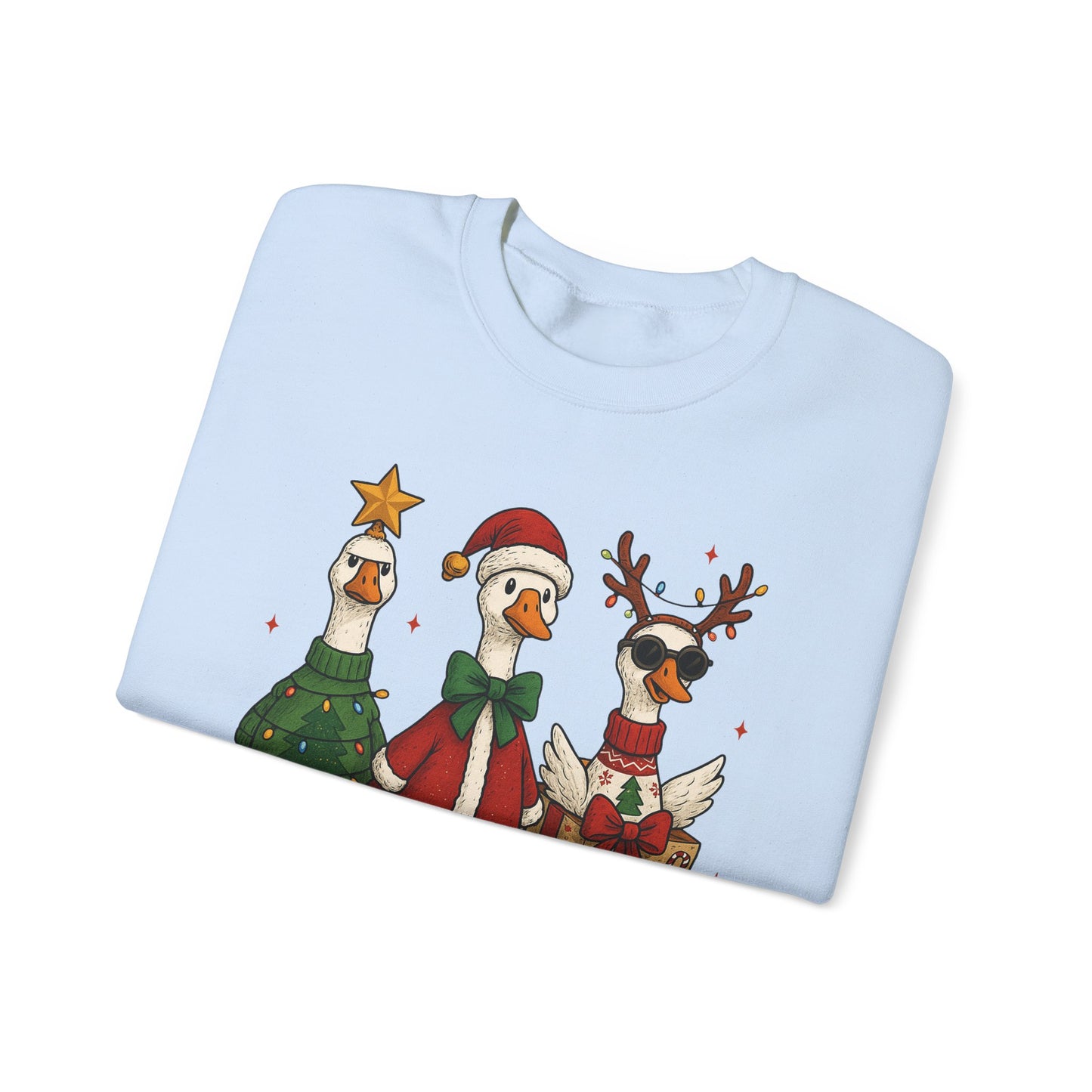 Christmas Goose Sweatshirt, Funny Holiday Sweatshirt