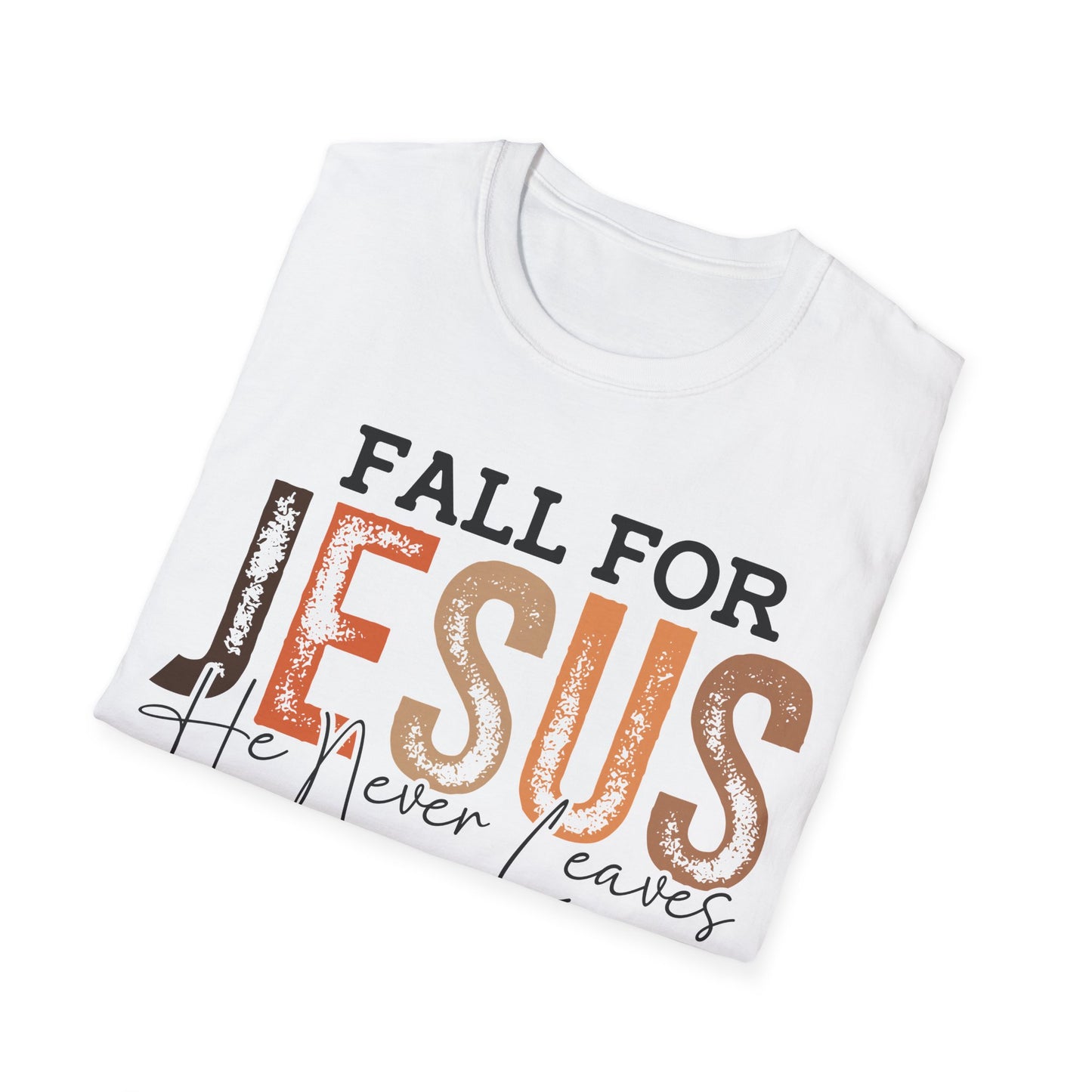 Fall for Jesus Unisex Softstyle T-Shirt