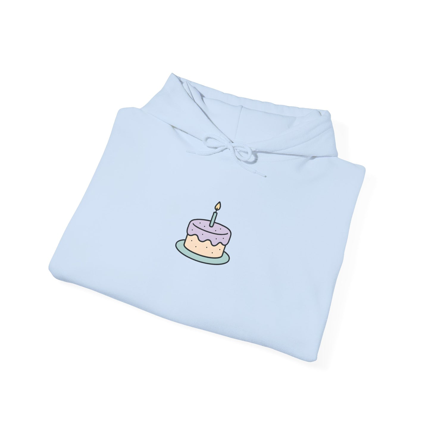 Birthday Cake Hoodie, Cute Gift for Cake Lovers
