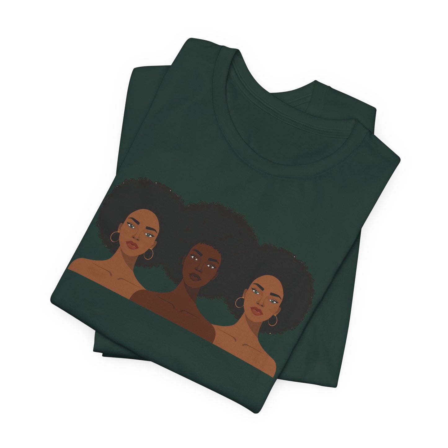 Empowering Sisterhood Tee- Black Girl Magic Shirt