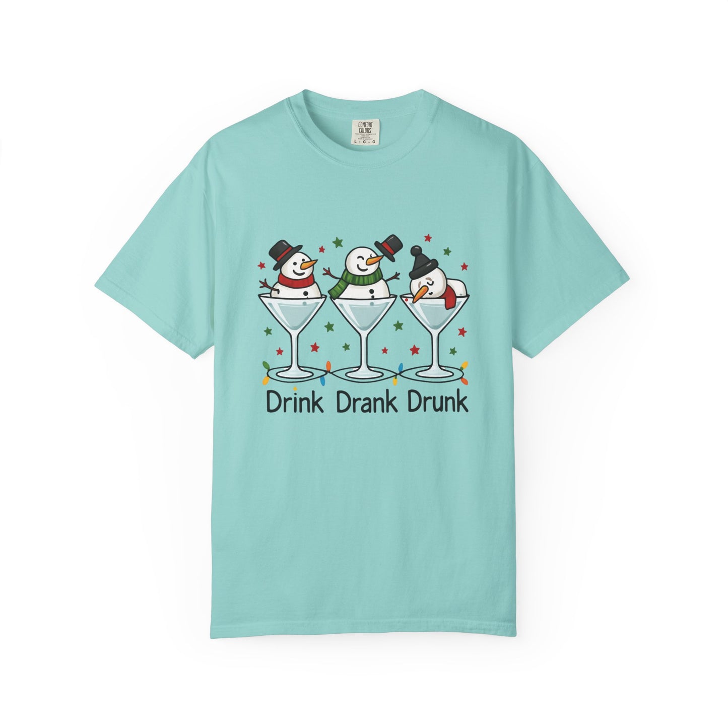 Drink Drank Drunk Holiday T-Shirt