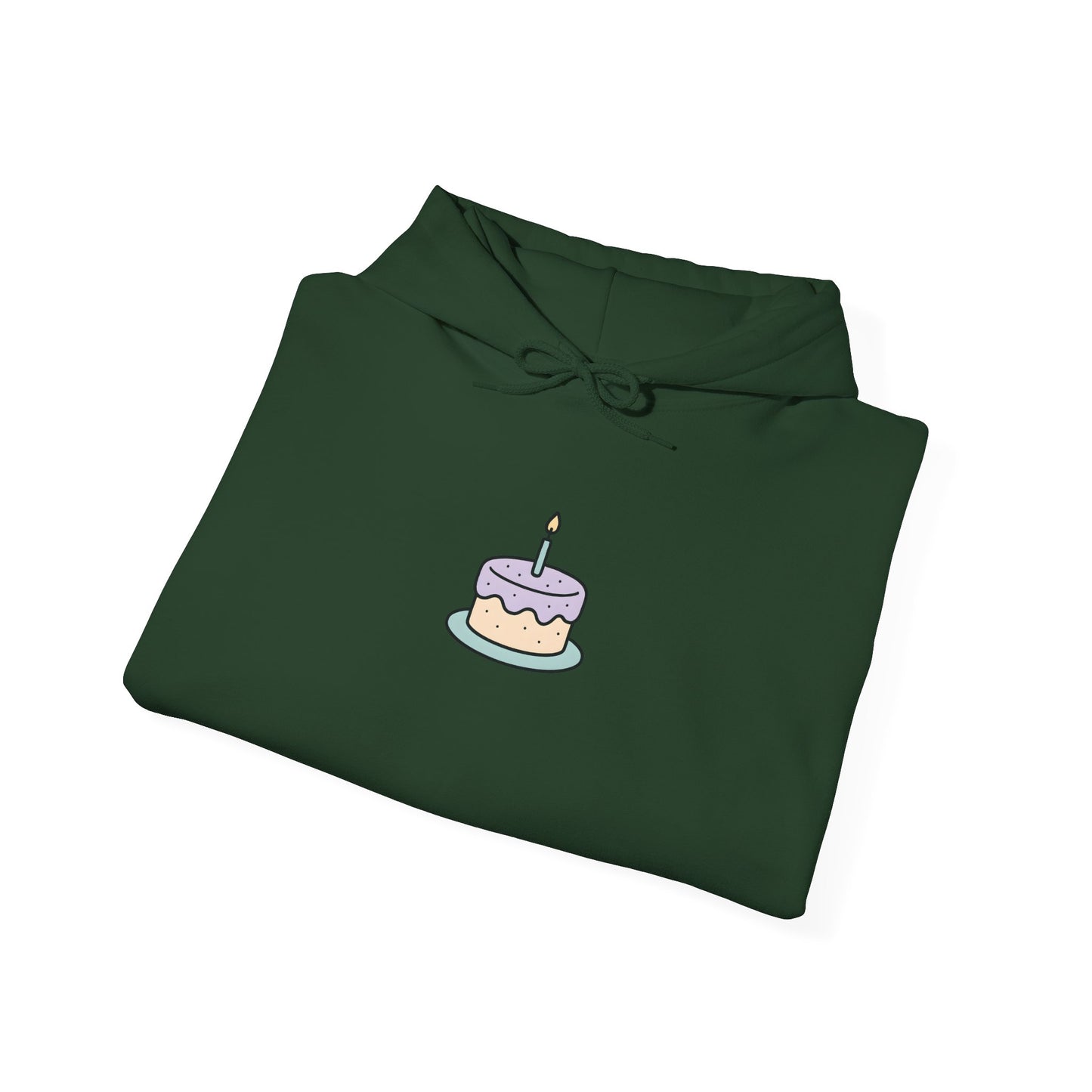 Birthday Cake Hoodie, Cute Gift for Cake Lovers