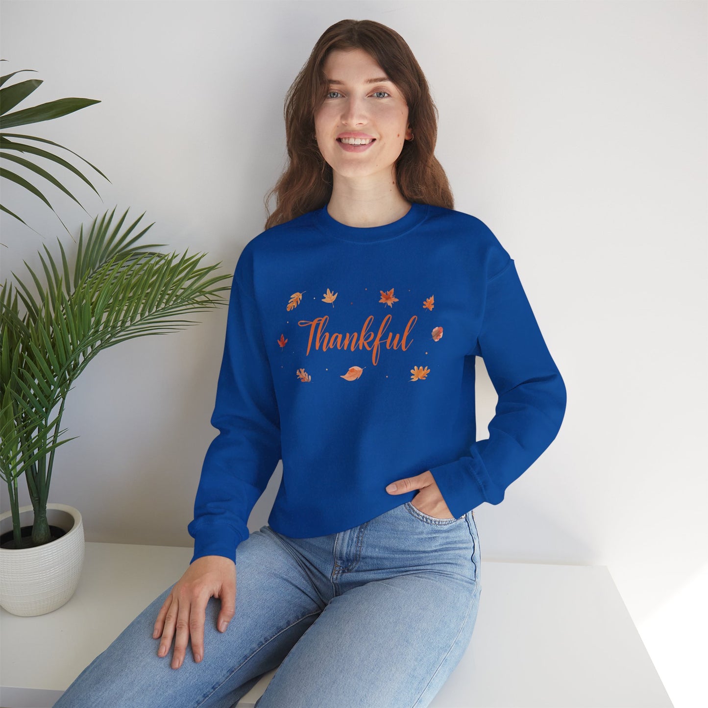 Thankful Crewneck Sweatshirt | Fall Apparel