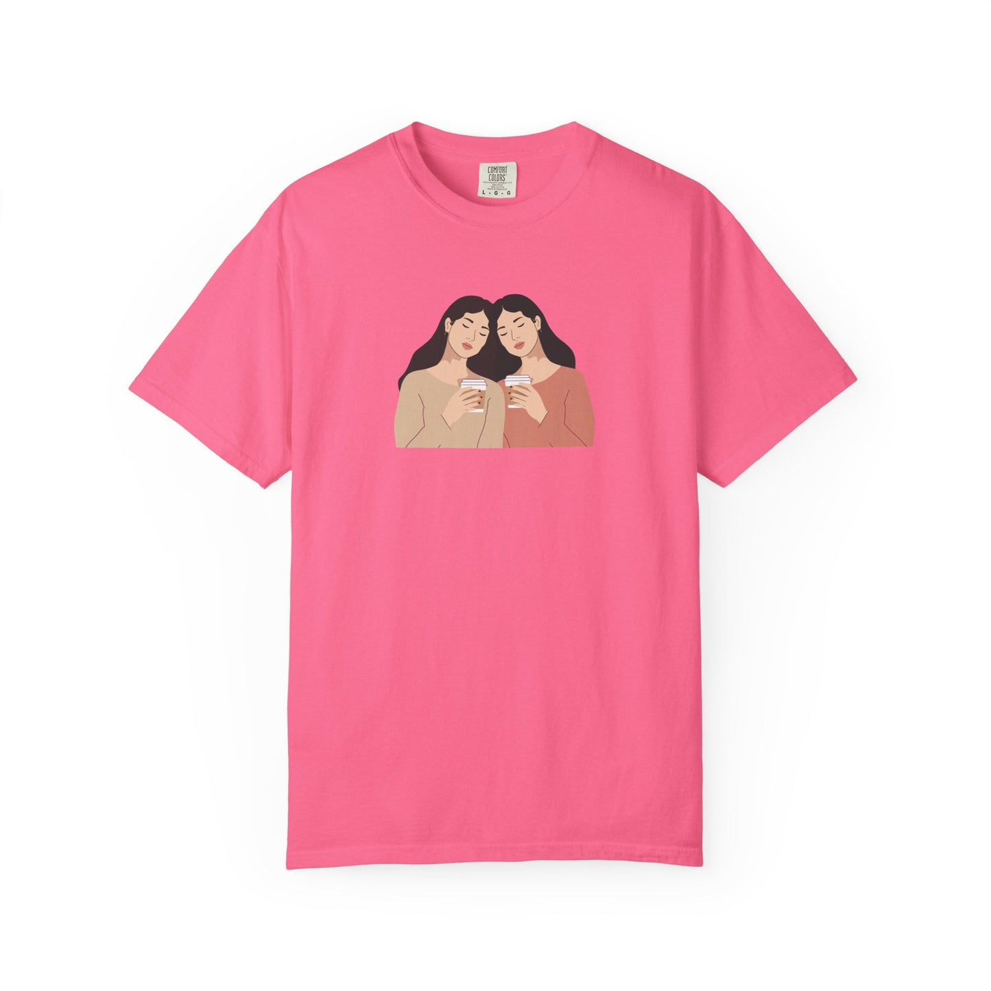Sisterhood Graphic Tee, Cute Friendship Gift