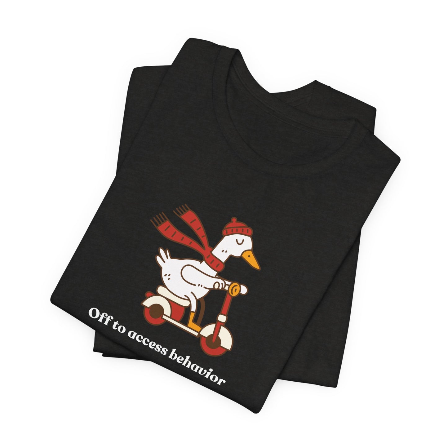 Funny Duck T-Shirt, 'Off to Awesome Behavior' Tee