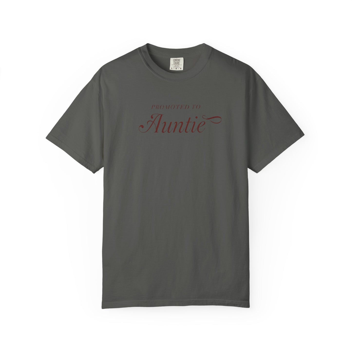 Auntie Appreciation Garment-Dyed T-shirt, Gift for Aunt