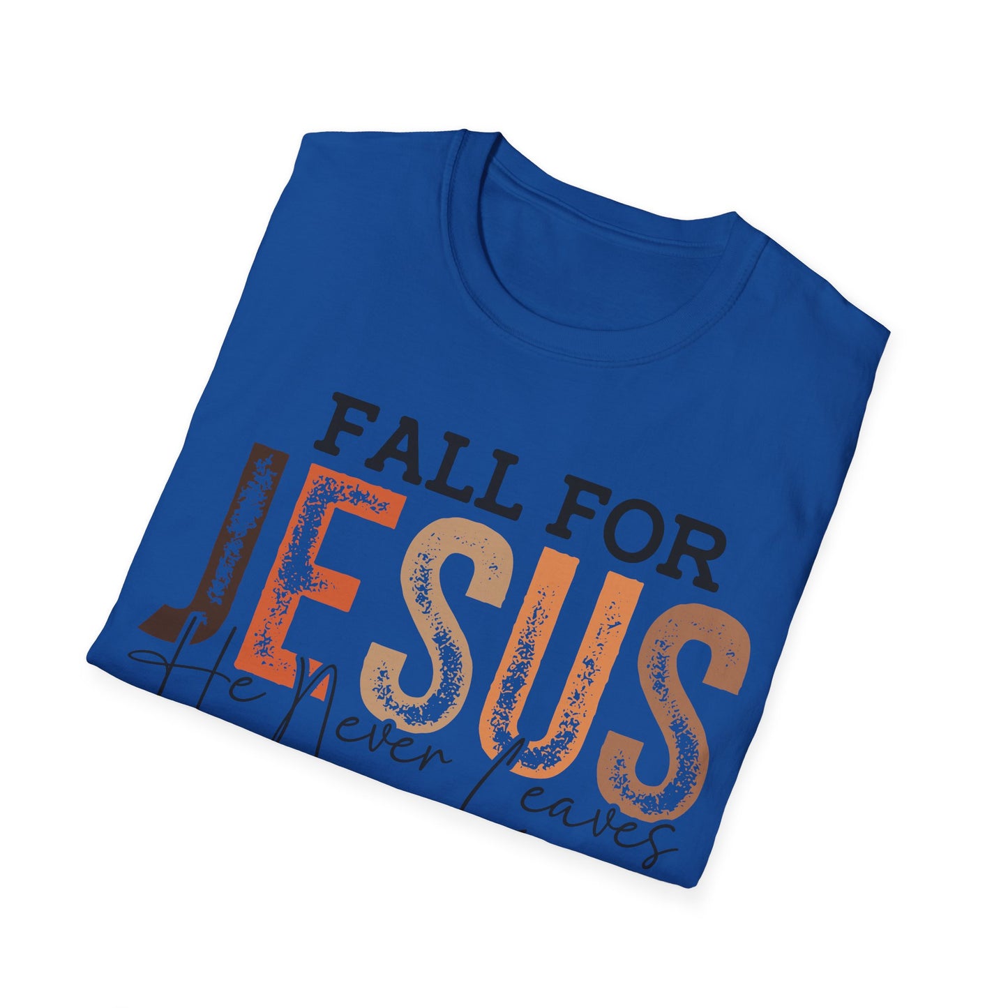 Fall for Jesus Unisex Softstyle T-Shirt