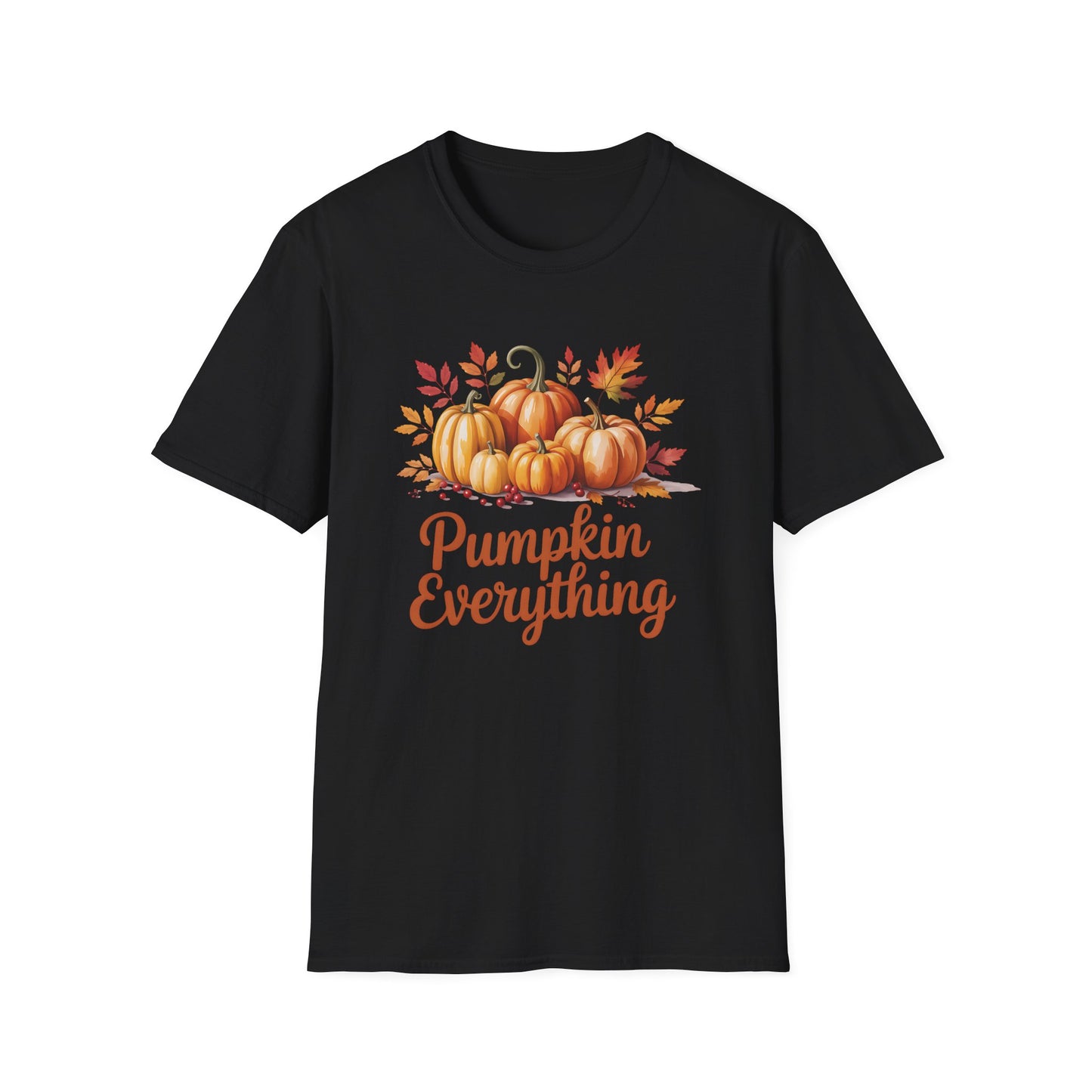 Autumn Pumpkin Everything T-Shirt | Cozy Graphic Tee for Fall