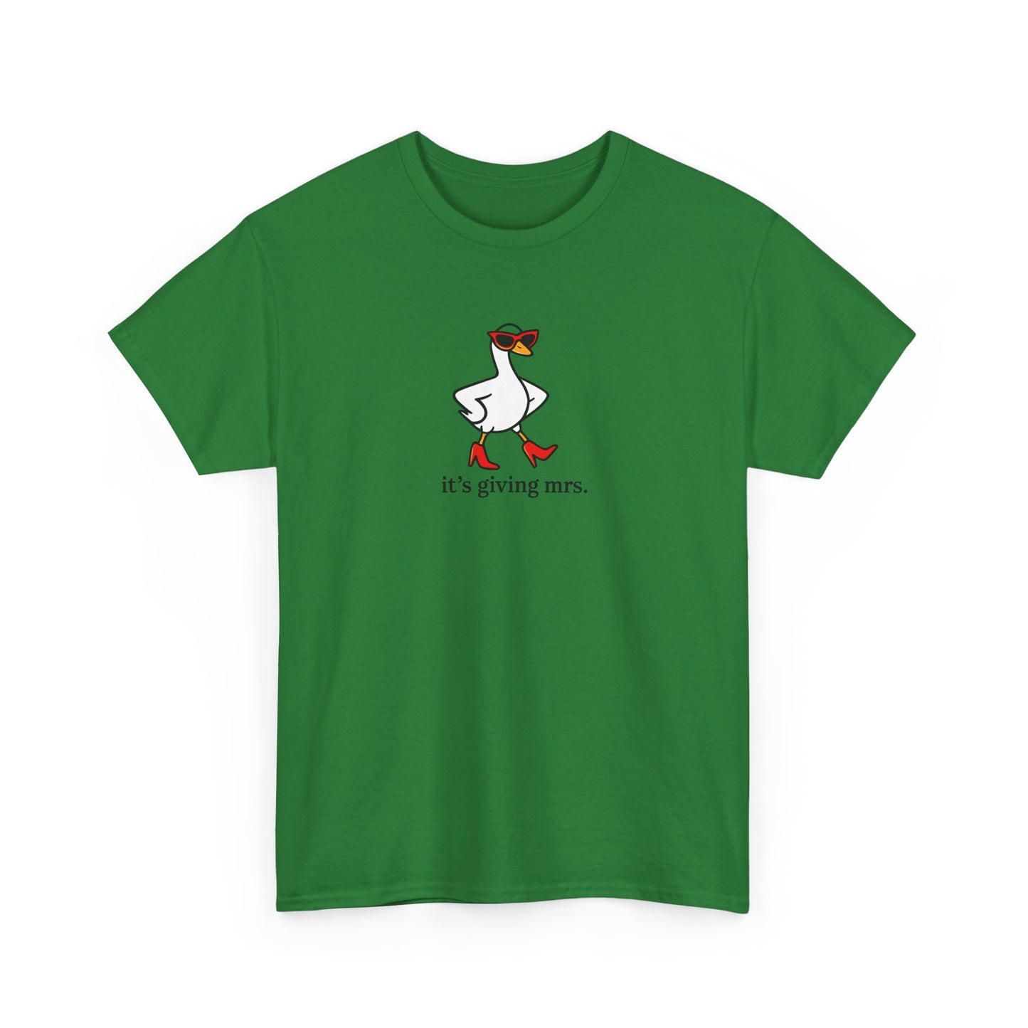 "It's Giving Mrs." Cotton T-Shirt