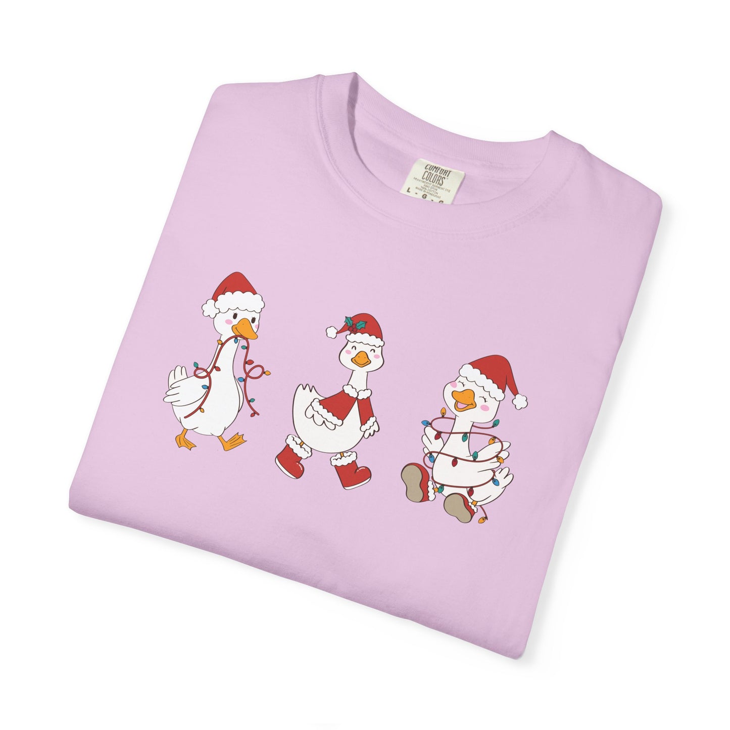 Christmas Ducks Unisex T-Shirt, Holiday Tee