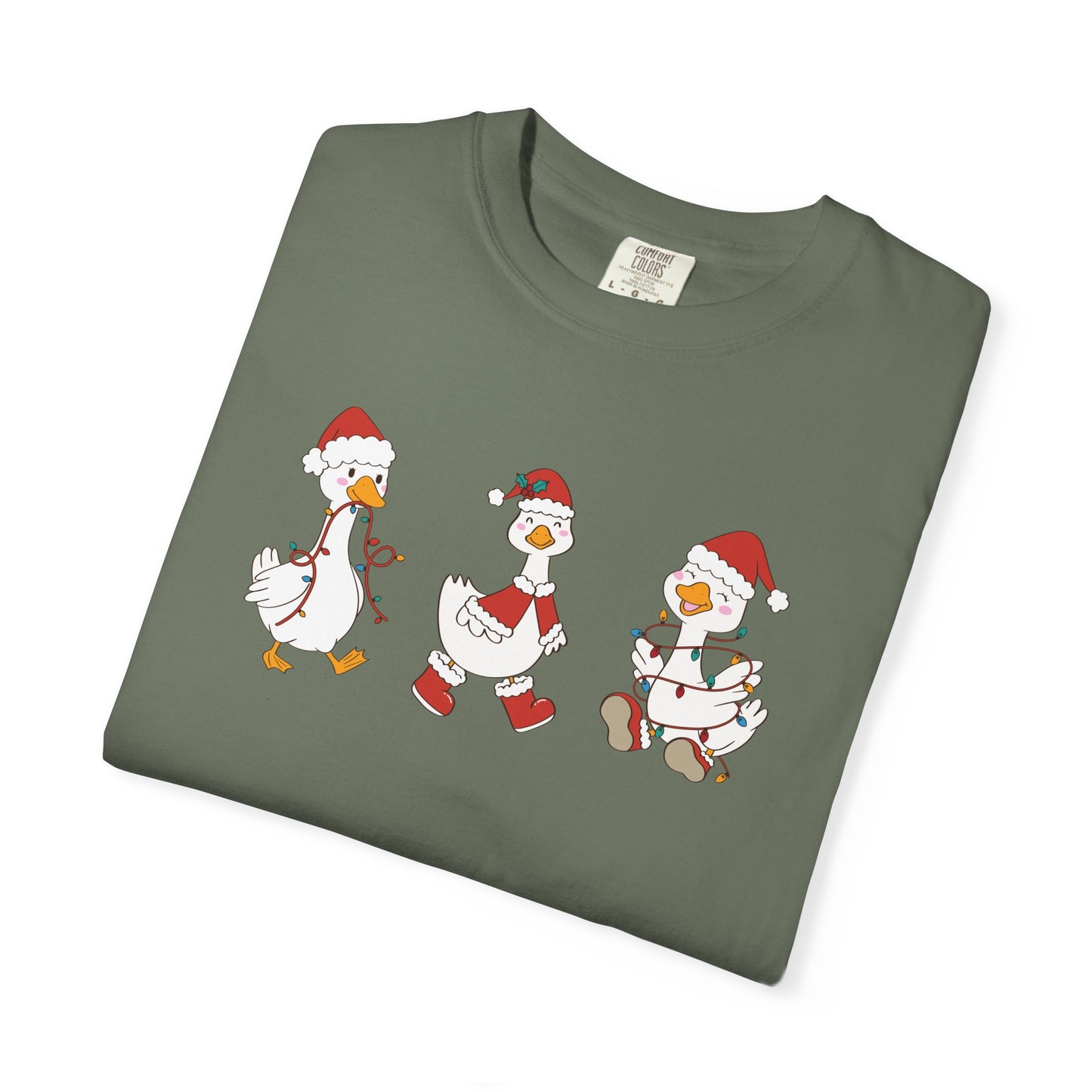 Christmas Ducks Unisex T-Shirt, Holiday Tee