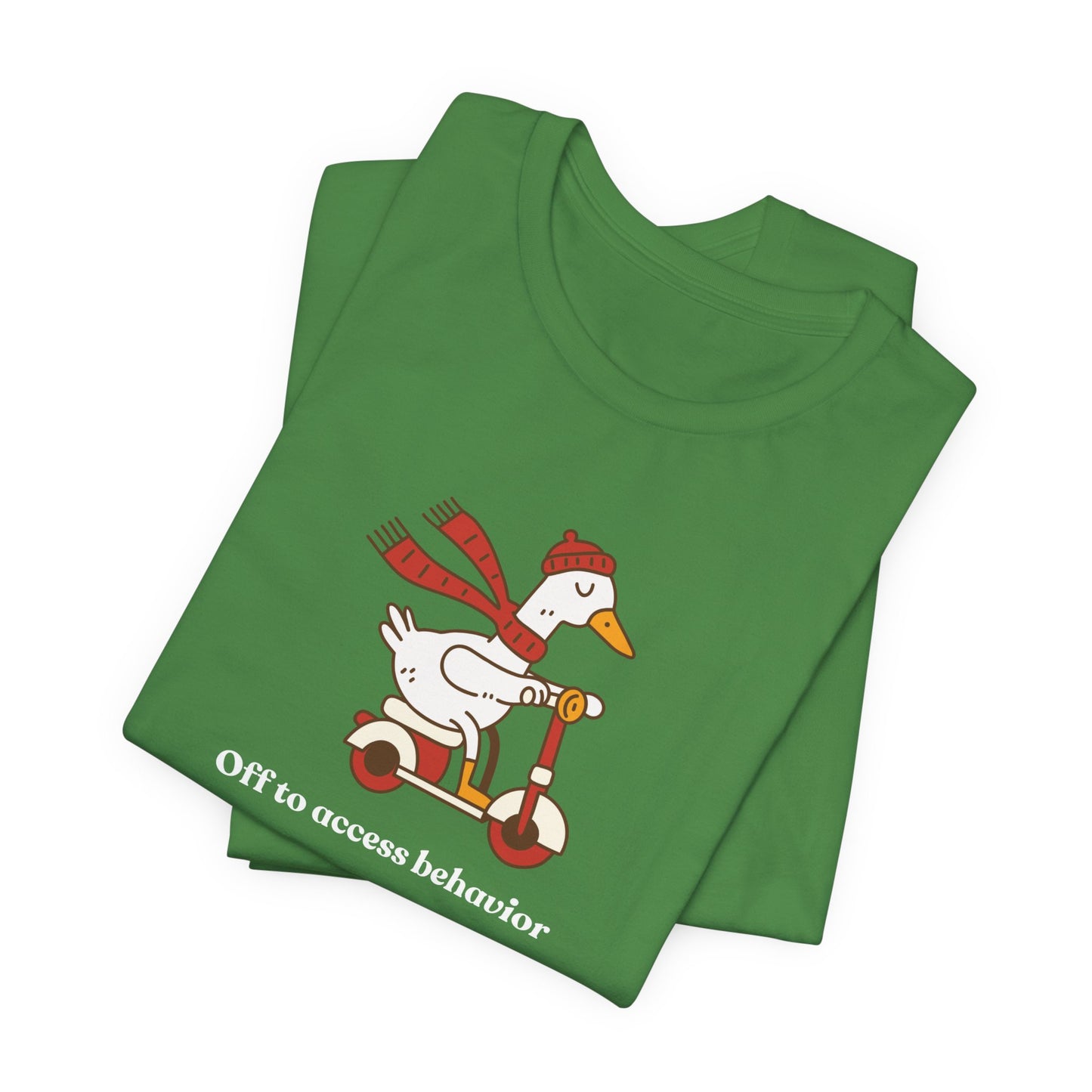 Funny Duck T-Shirt, 'Off to Awesome Behavior' Tee