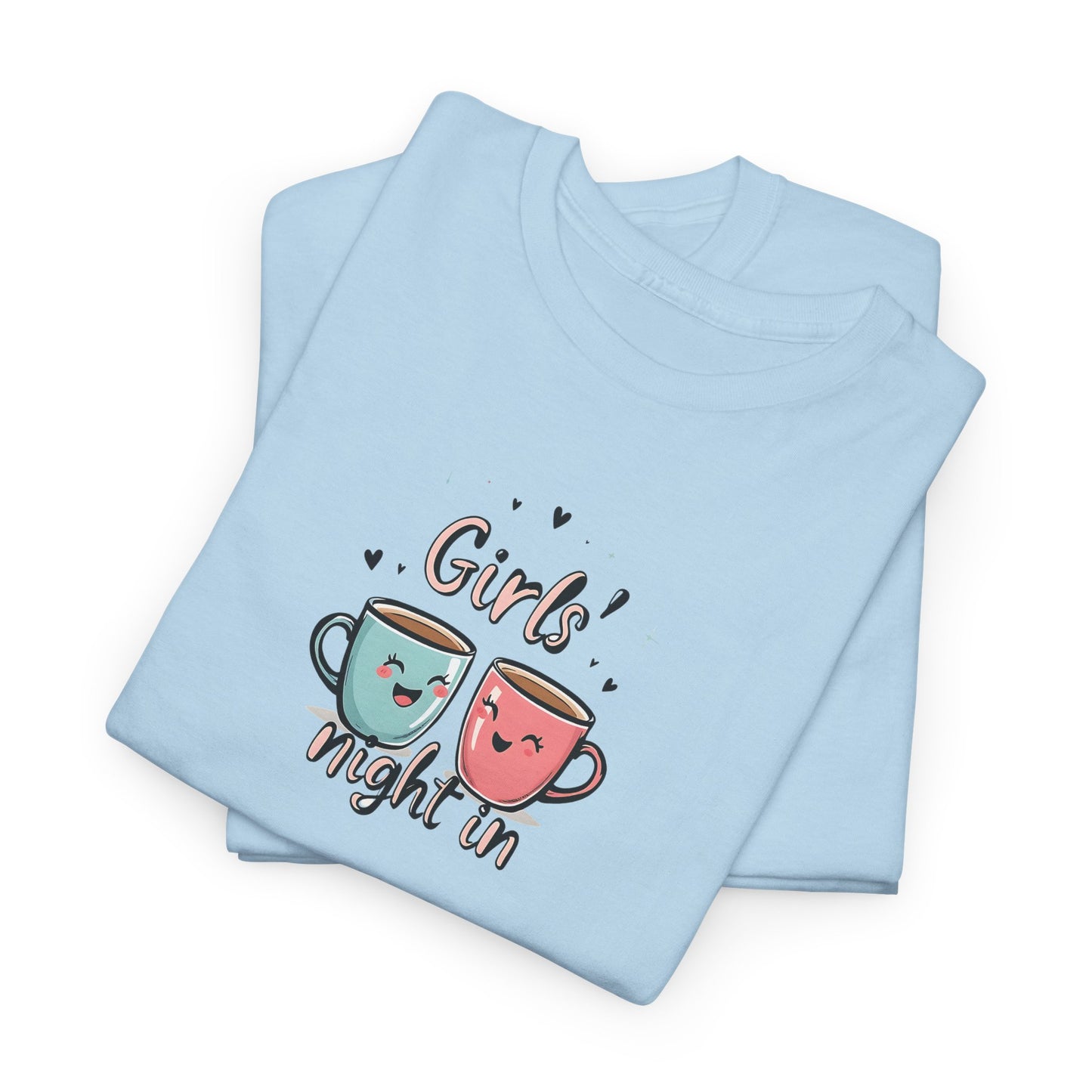 Girls' Night In Cotton T-Shirt