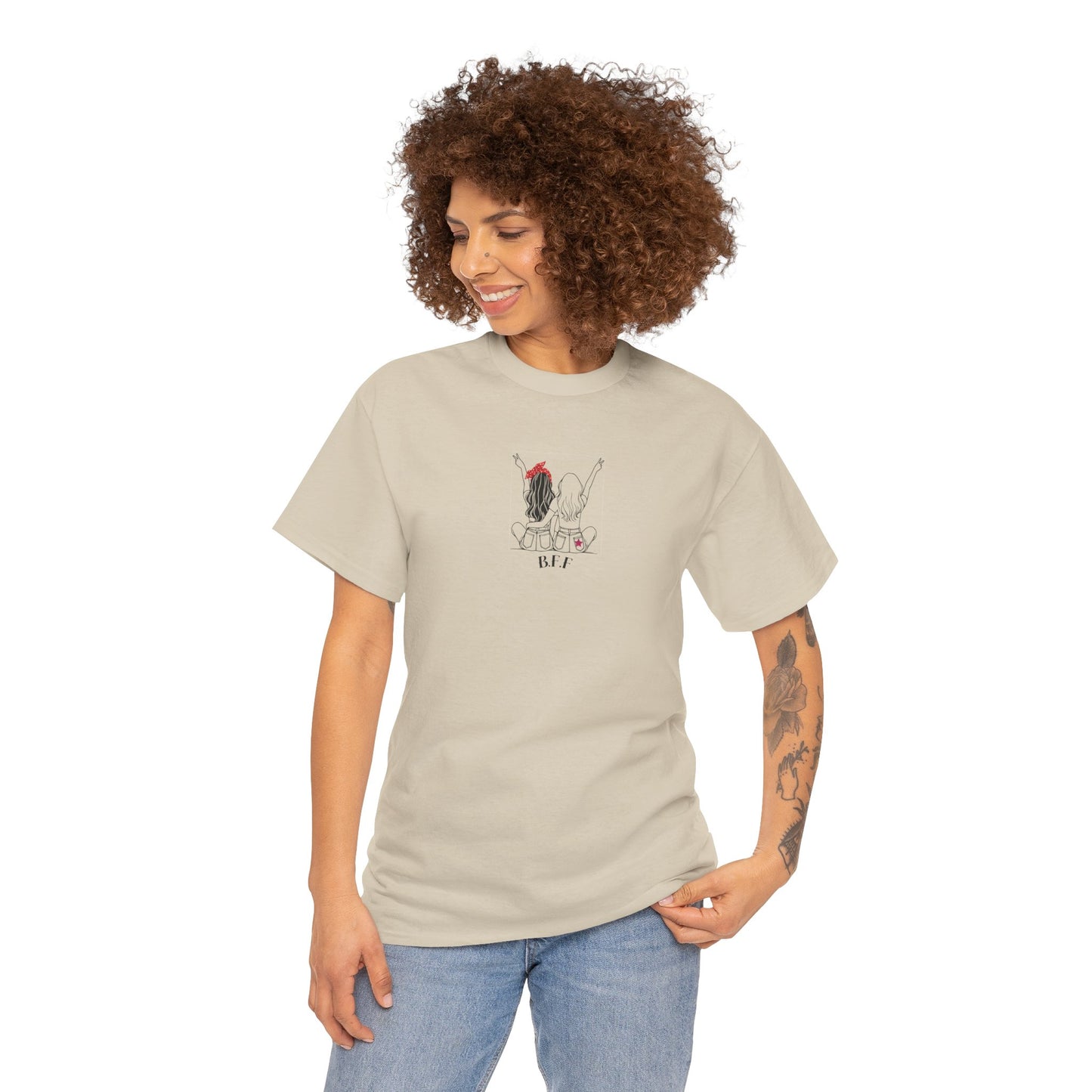 Best Friends Forever Cotton T-shirt