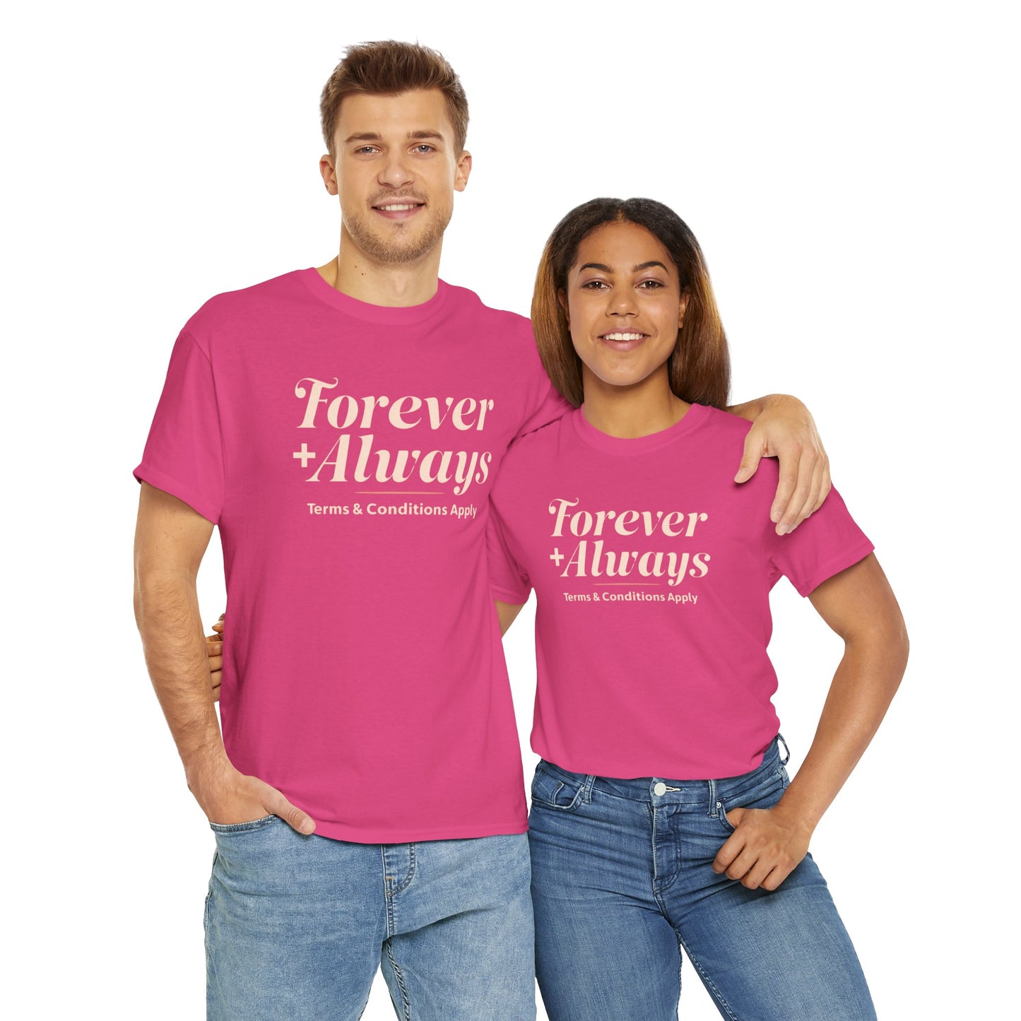 Forever & Always Couple Cotton Tee,