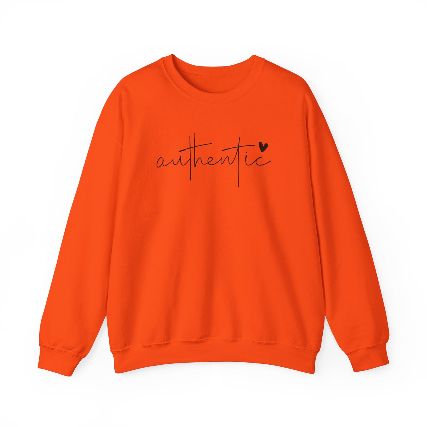 Be Authentic Inspirational Sweathshirt