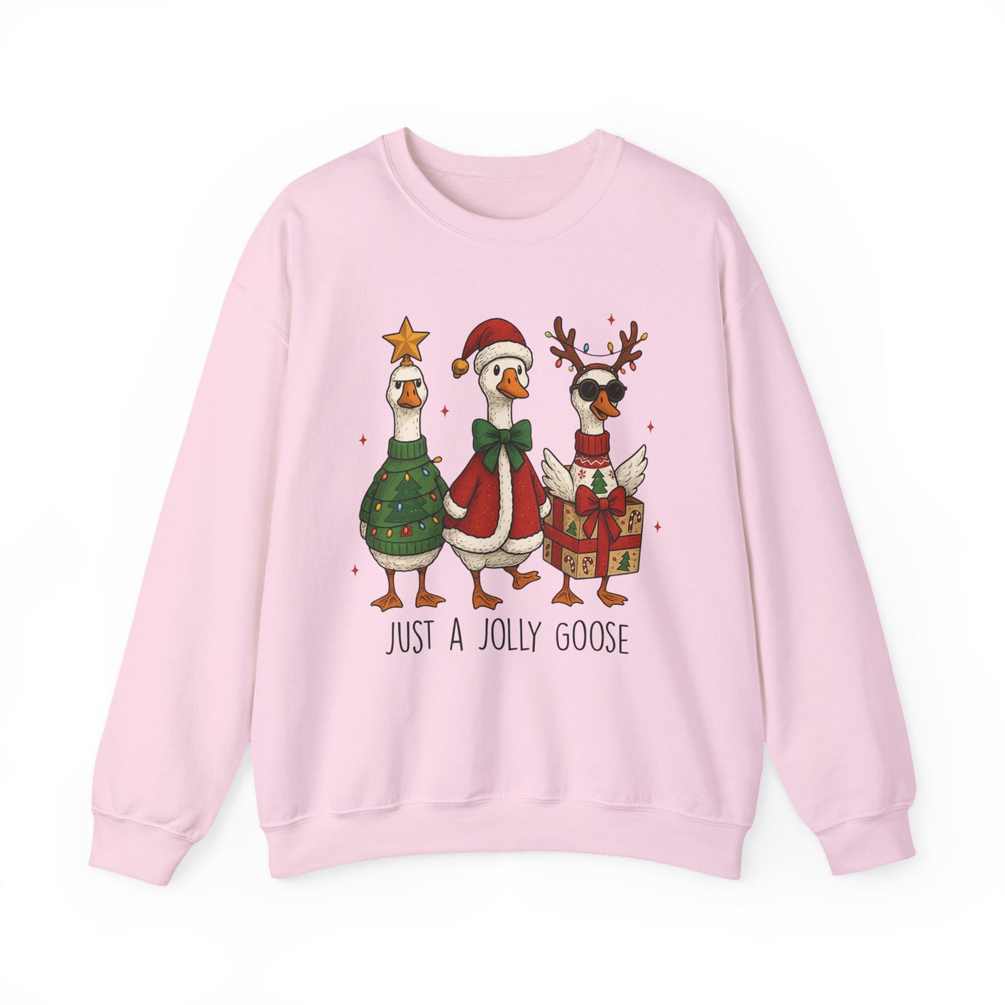 Christmas Goose Sweatshirt, Funny Holiday Sweatshirt