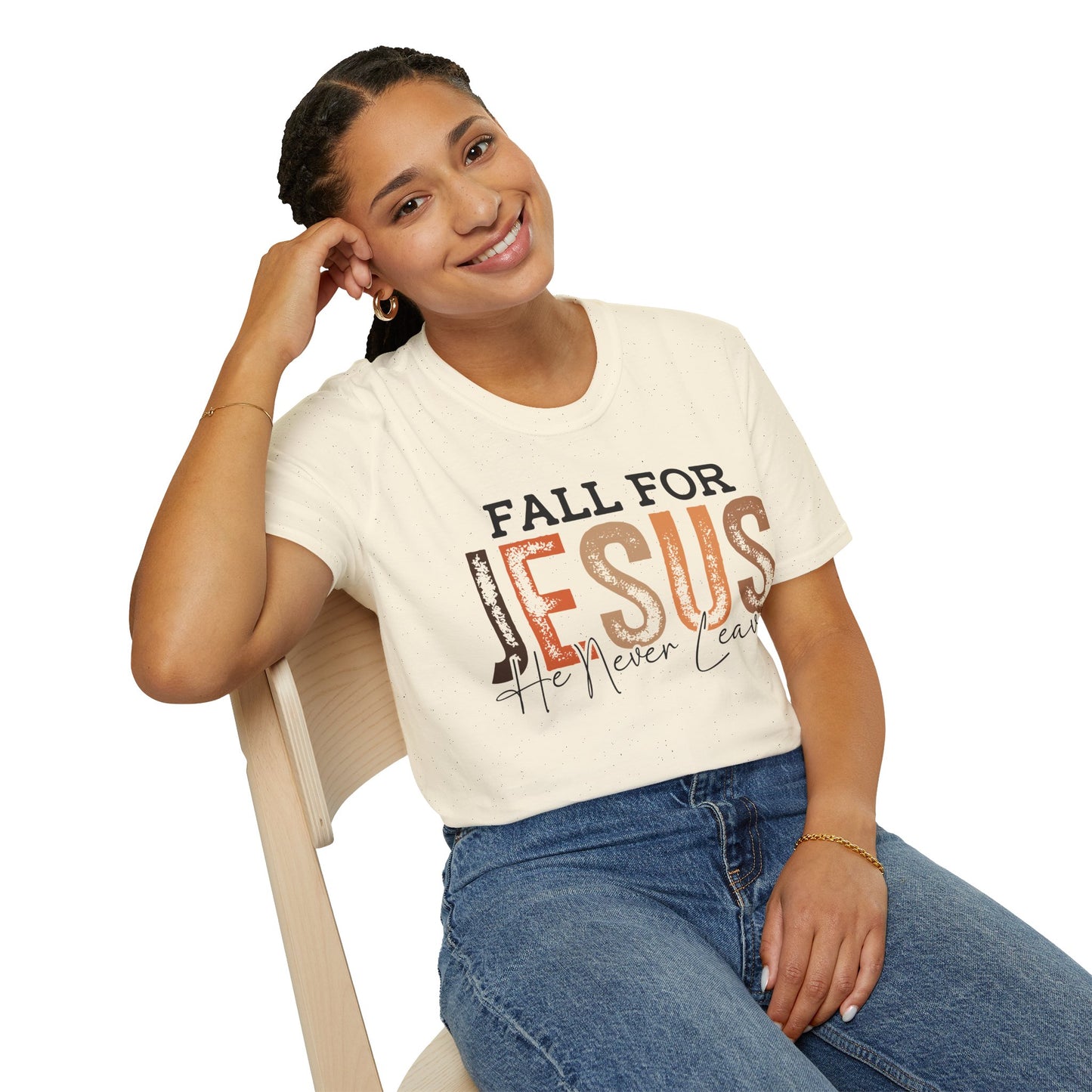 Fall for Jesus Unisex Softstyle T-Shirt