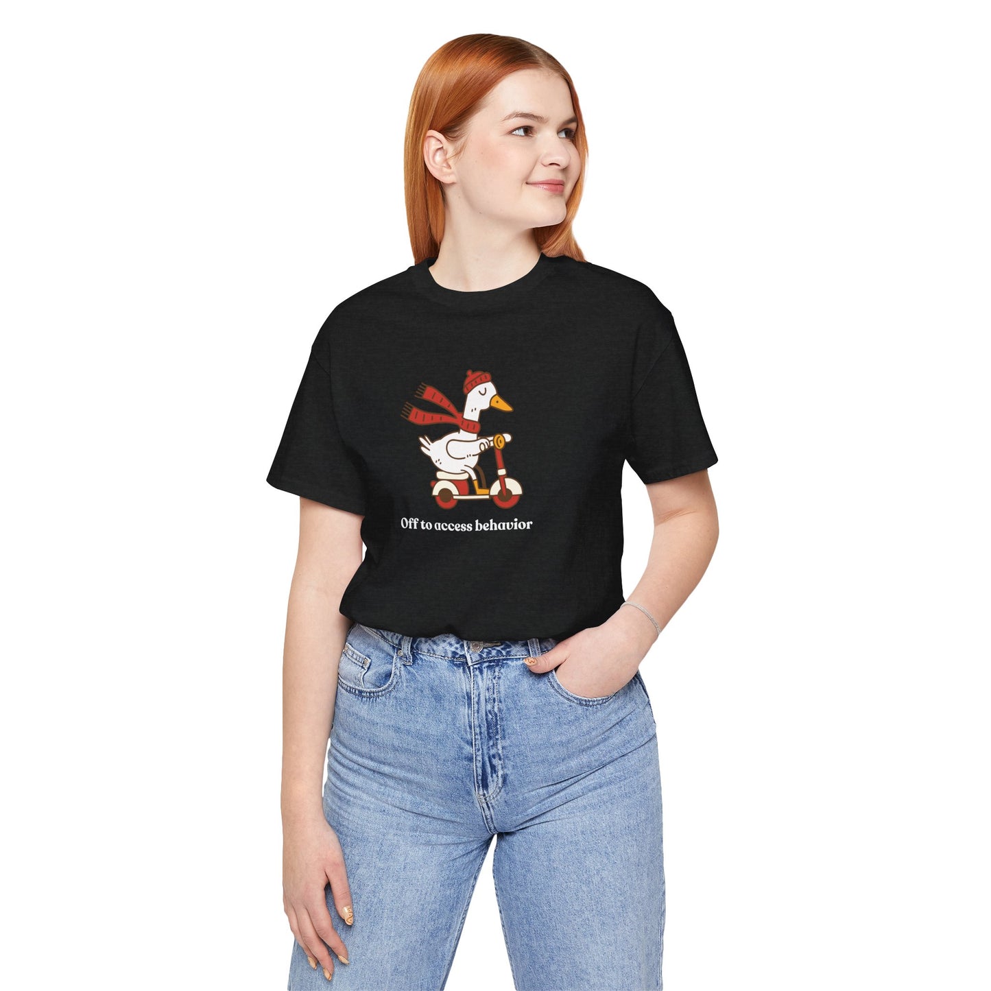 Funny Duck T-Shirt, 'Off to Awesome Behavior' Tee