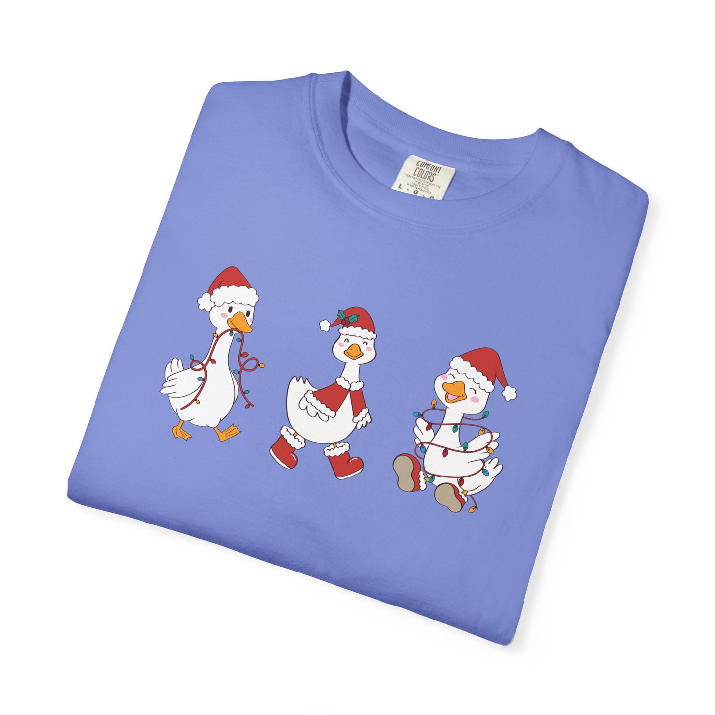 Christmas Ducks Unisex T-Shirt, Holiday Tee
