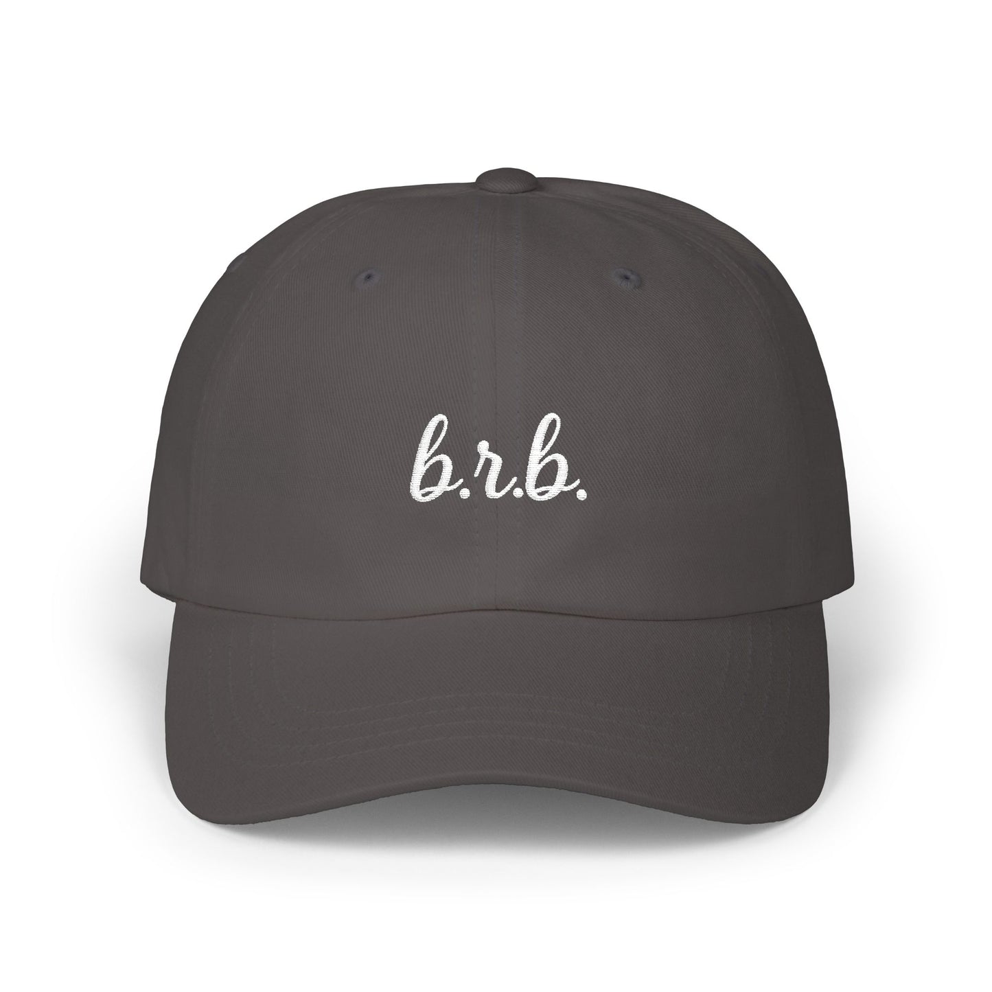 Camo Dad Cap - BRB Embroidered Hat for Outdoor Adventures, Father's Day Gift