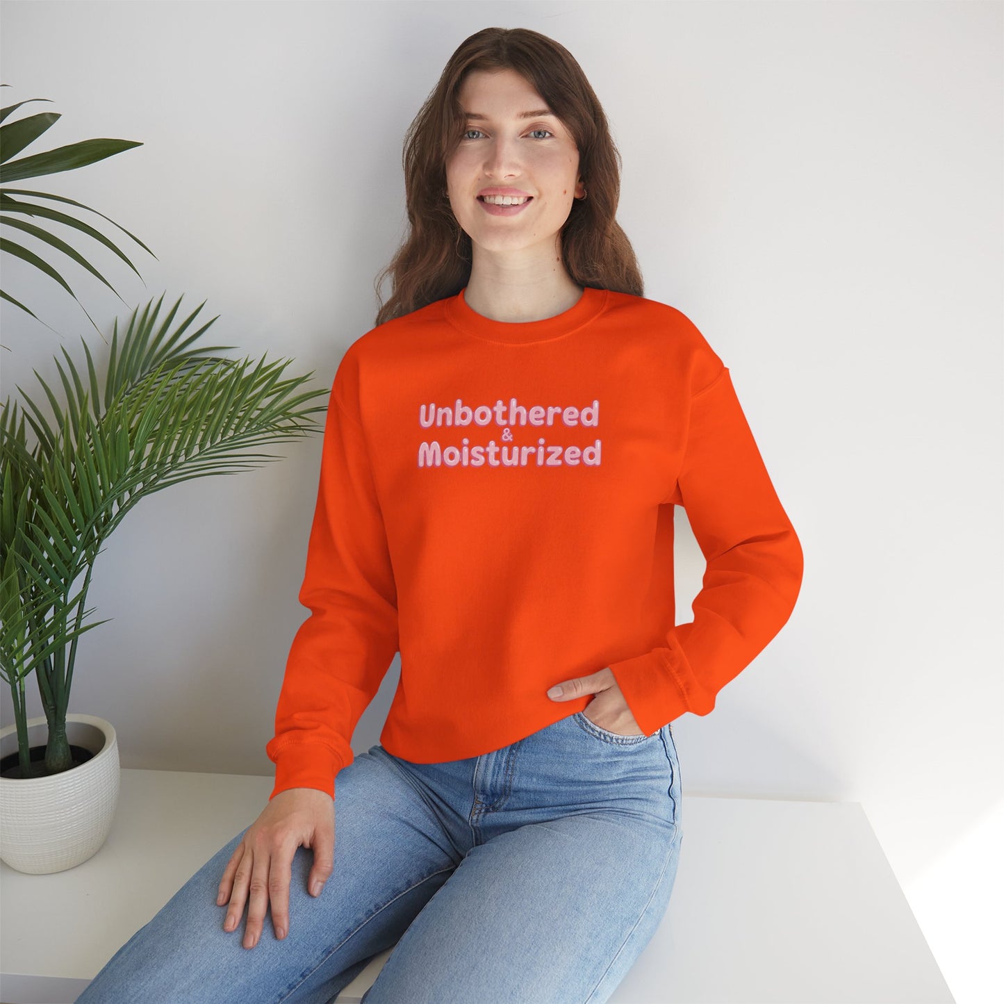 Unbothered & Moisturized Crewneck Sweatshirt