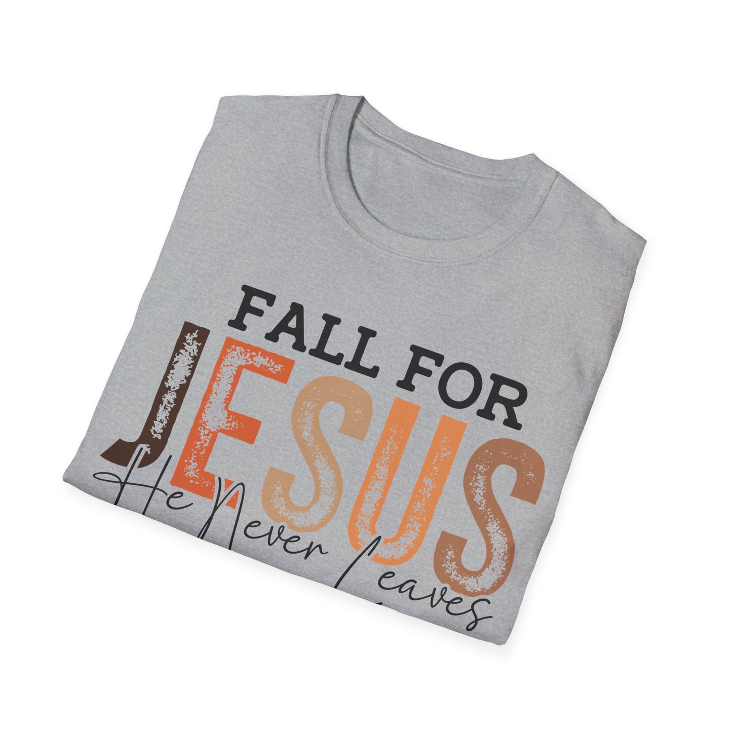 Fall for Jesus Unisex Softstyle T-Shirt