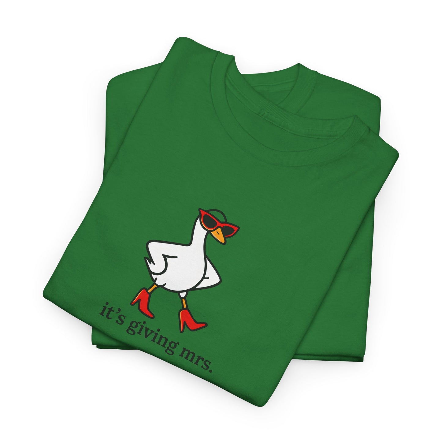 "It's Giving Mrs." Cotton T-Shirt
