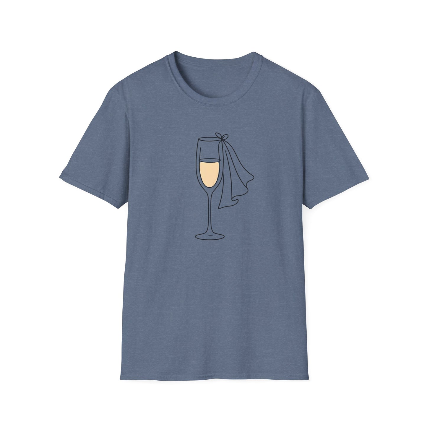 Bachelorette, Champagne Celebrate T-Shirt | Unisex Party Tee