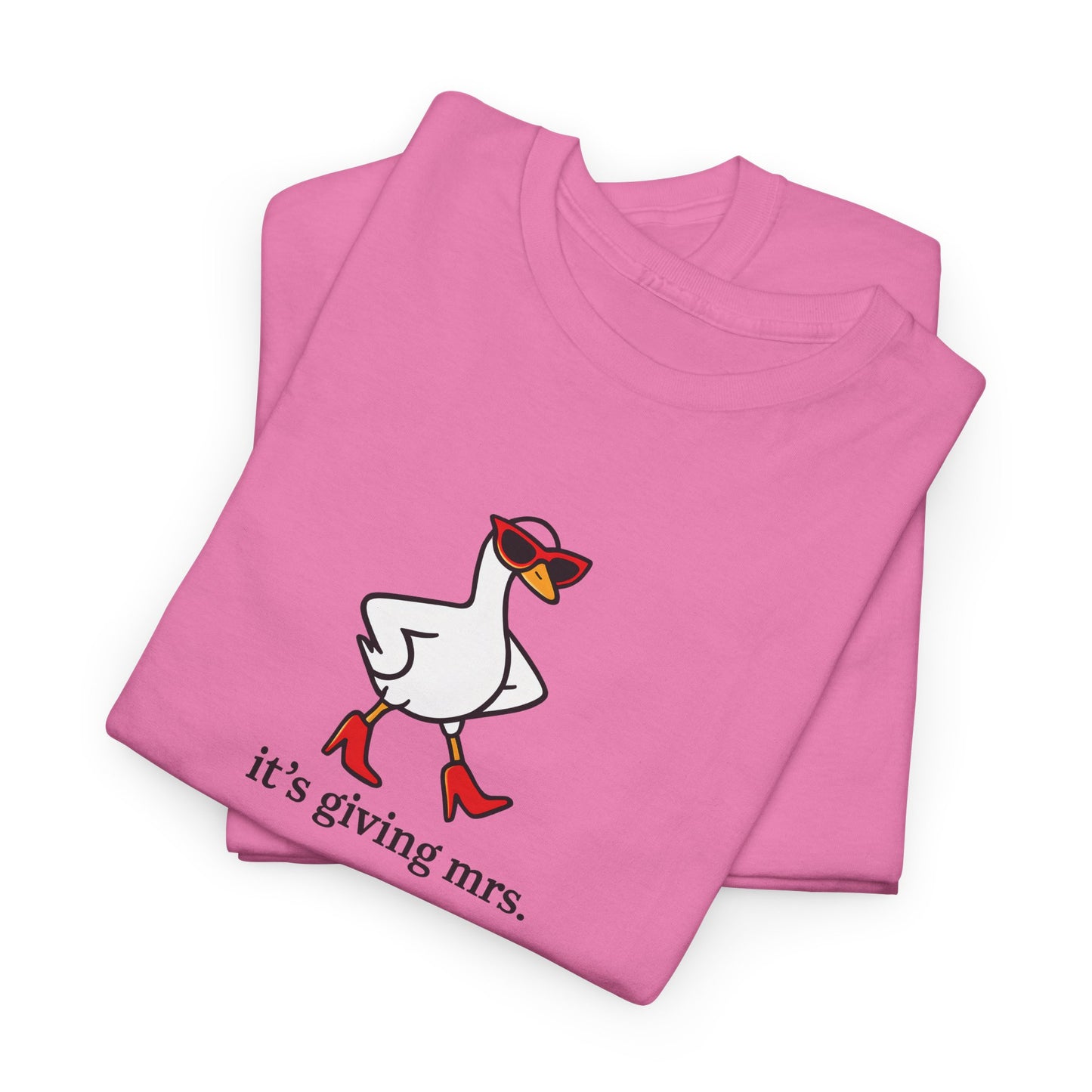 "It's Giving Mrs." Cotton T-Shirt