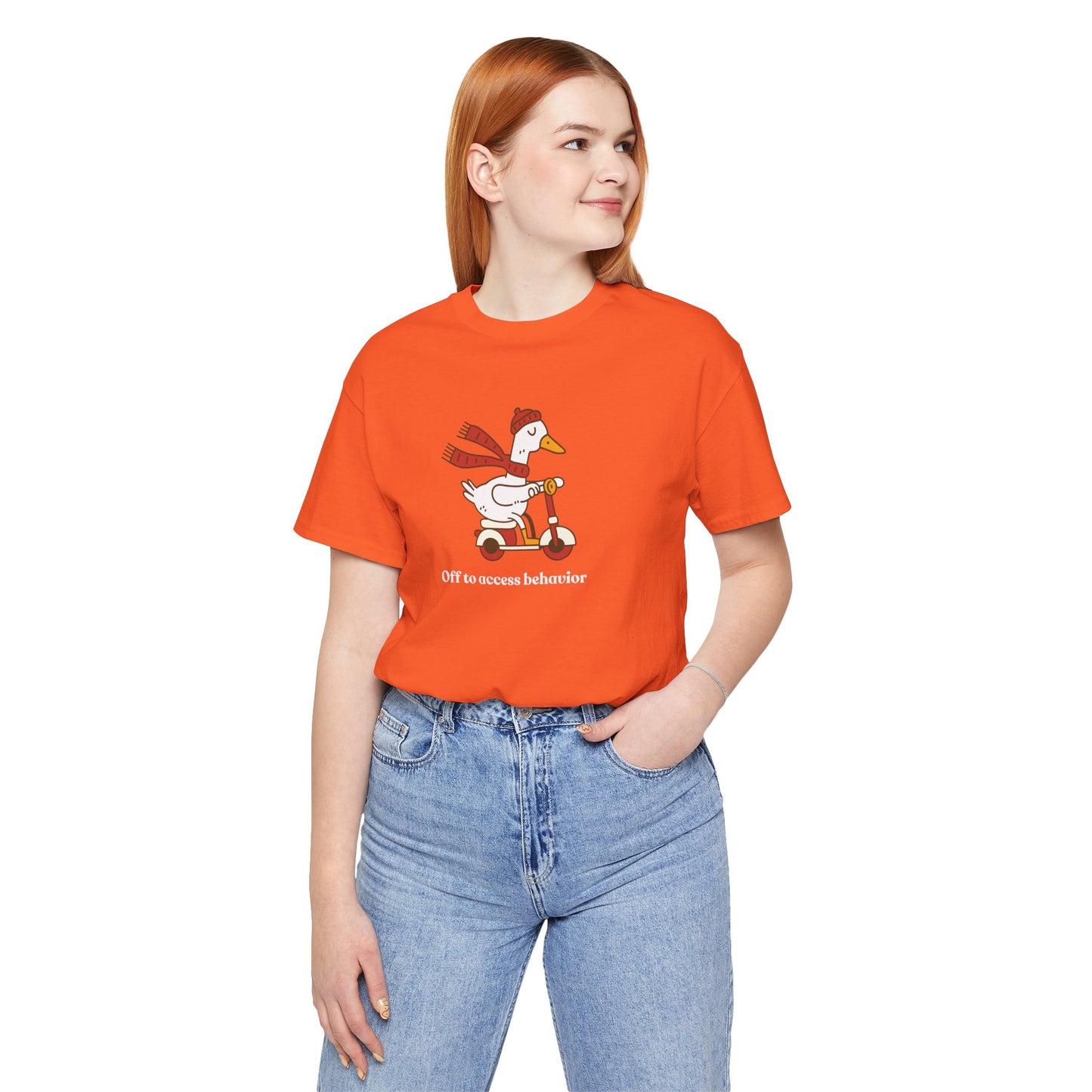 Funny Duck T-Shirt, 'Off to Awesome Behavior' Tee