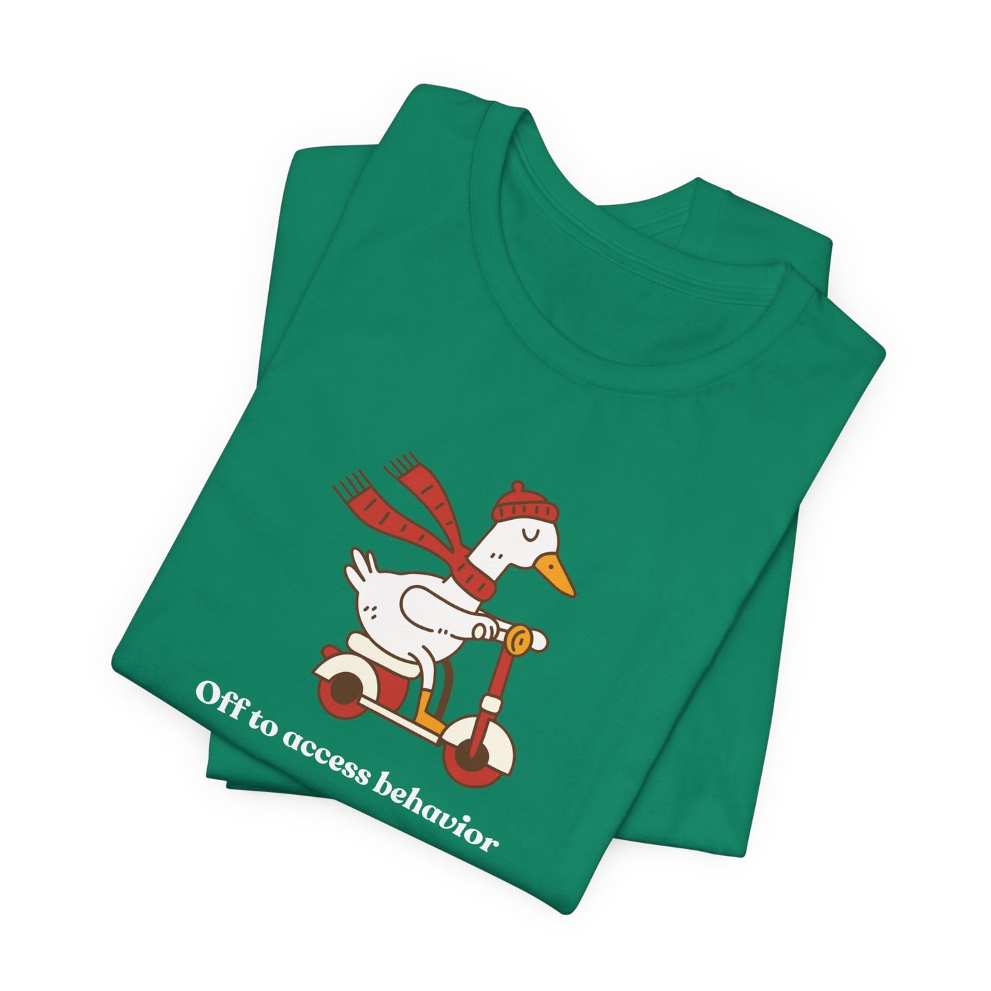 Funny Duck T-Shirt, 'Off to Awesome Behavior' Tee
