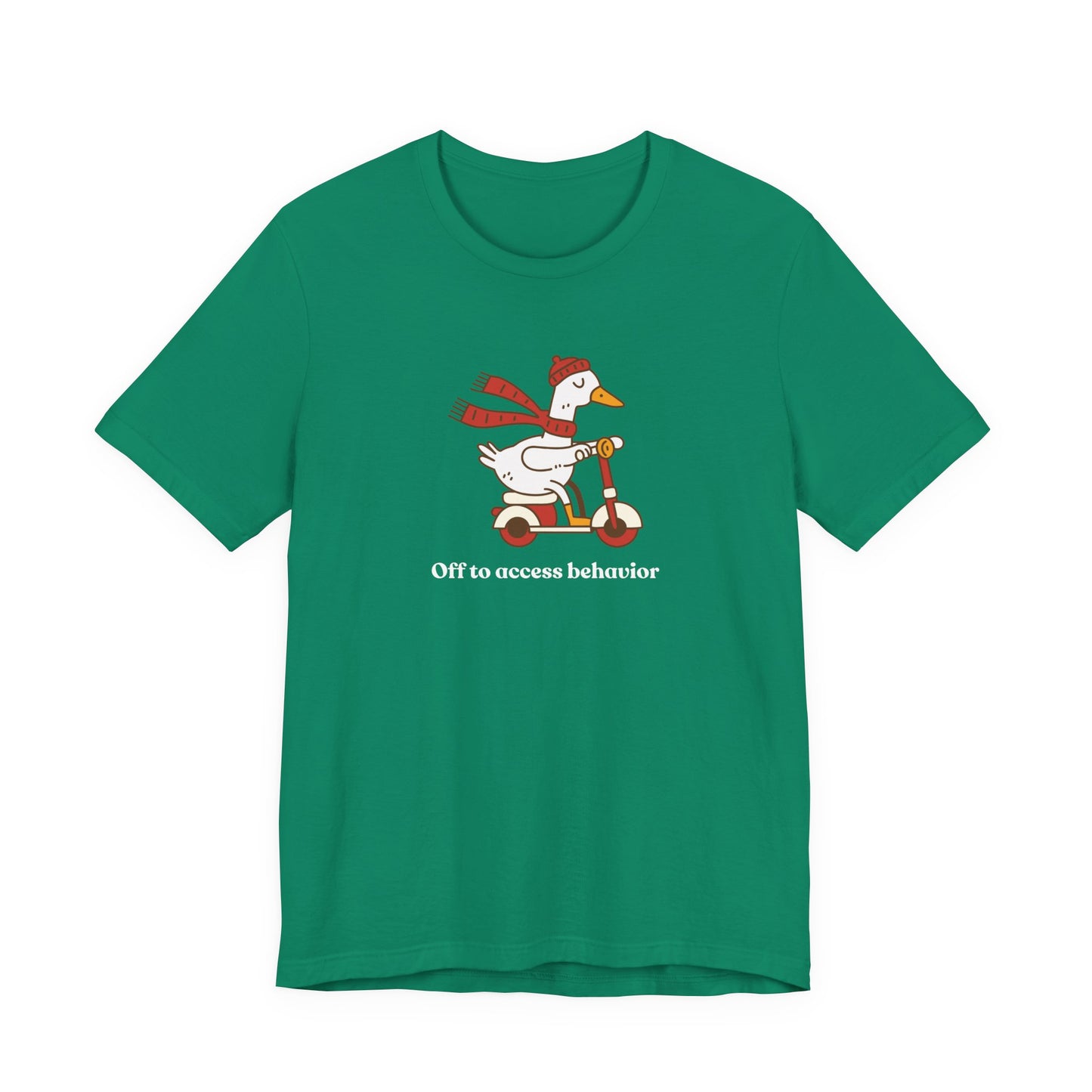 Funny Duck T-Shirt, 'Off to Awesome Behavior' Tee