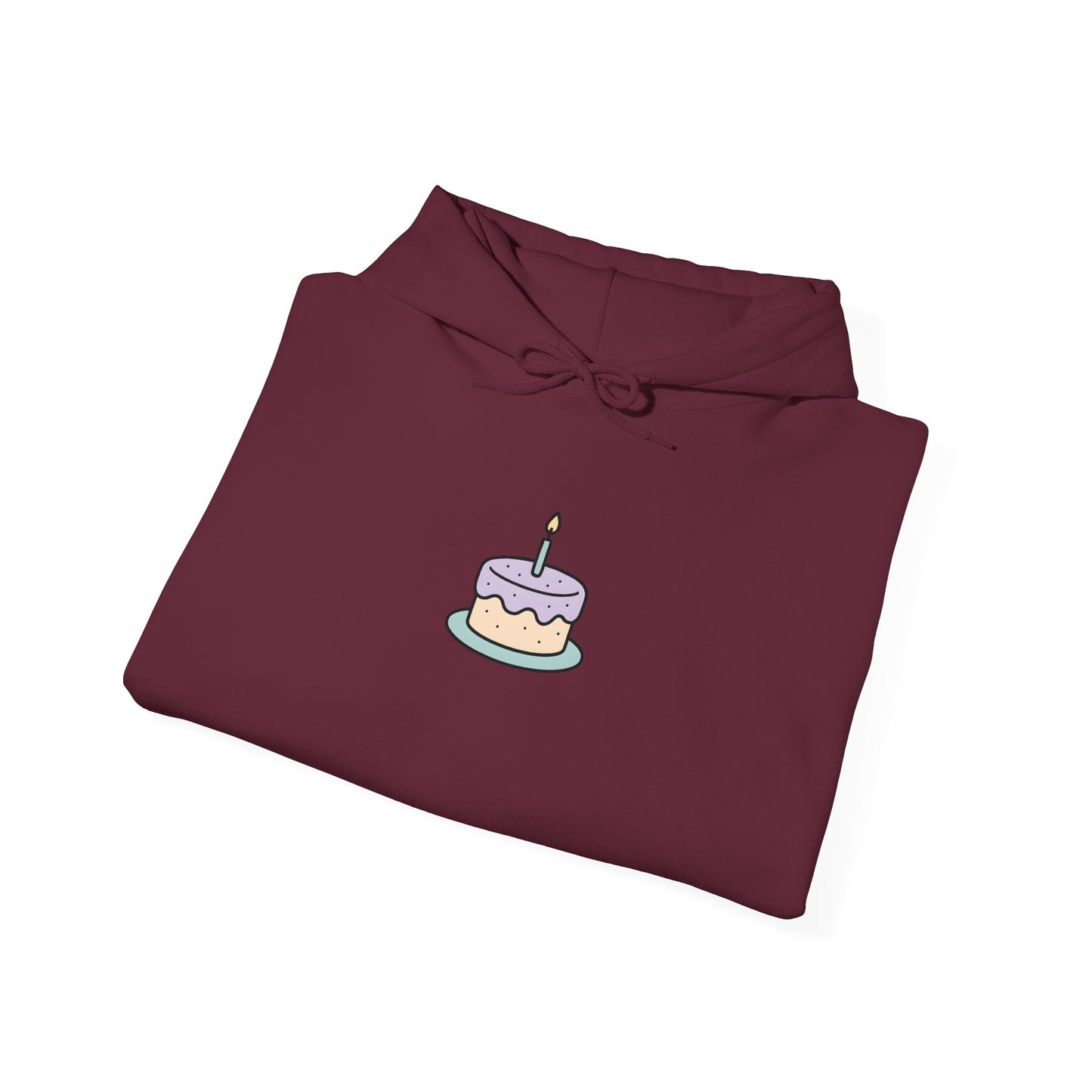 Birthday Cake Hoodie, Cute Gift for Cake Lovers