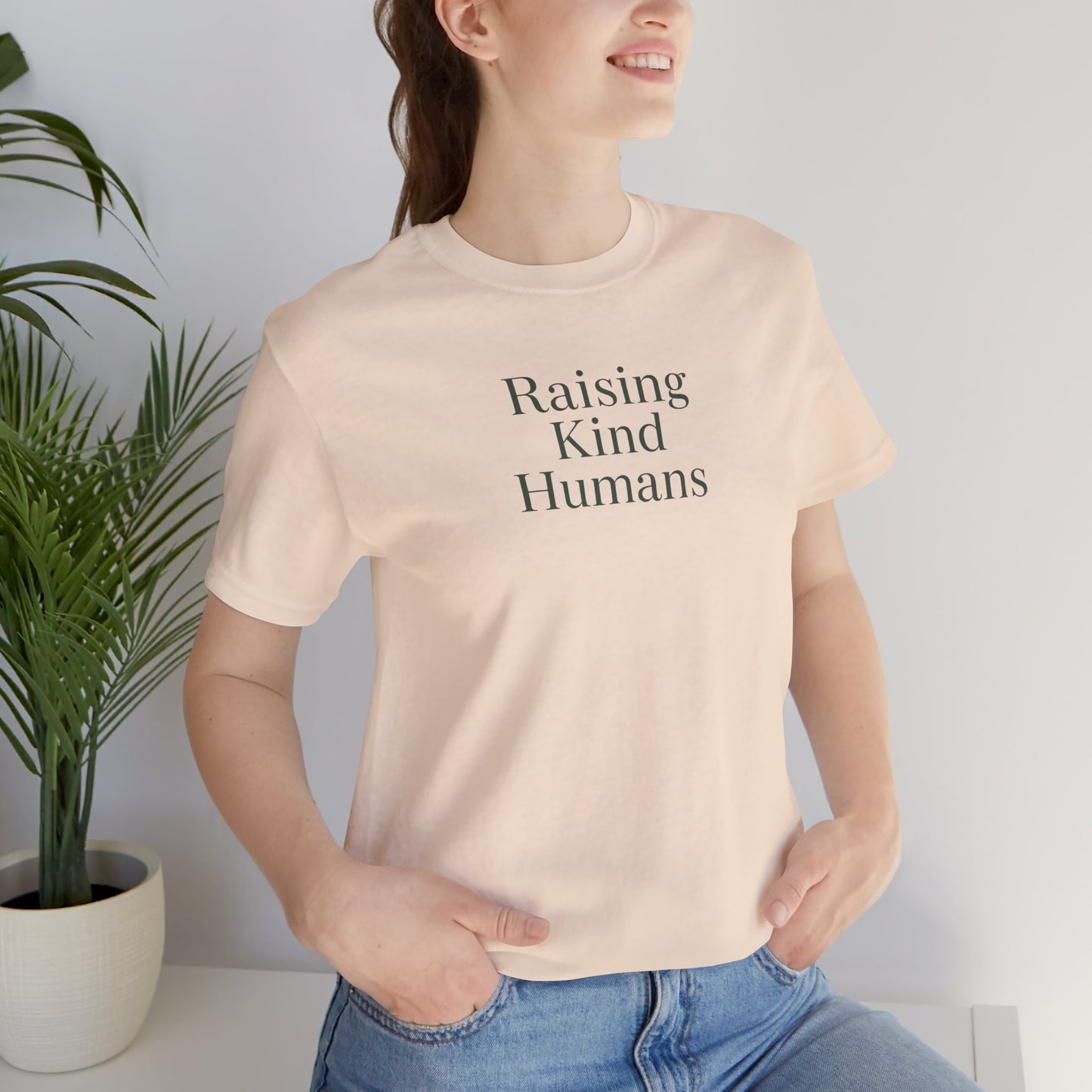 Raising Kind Humans Tee, Gift for Parents, Mom T-shirt