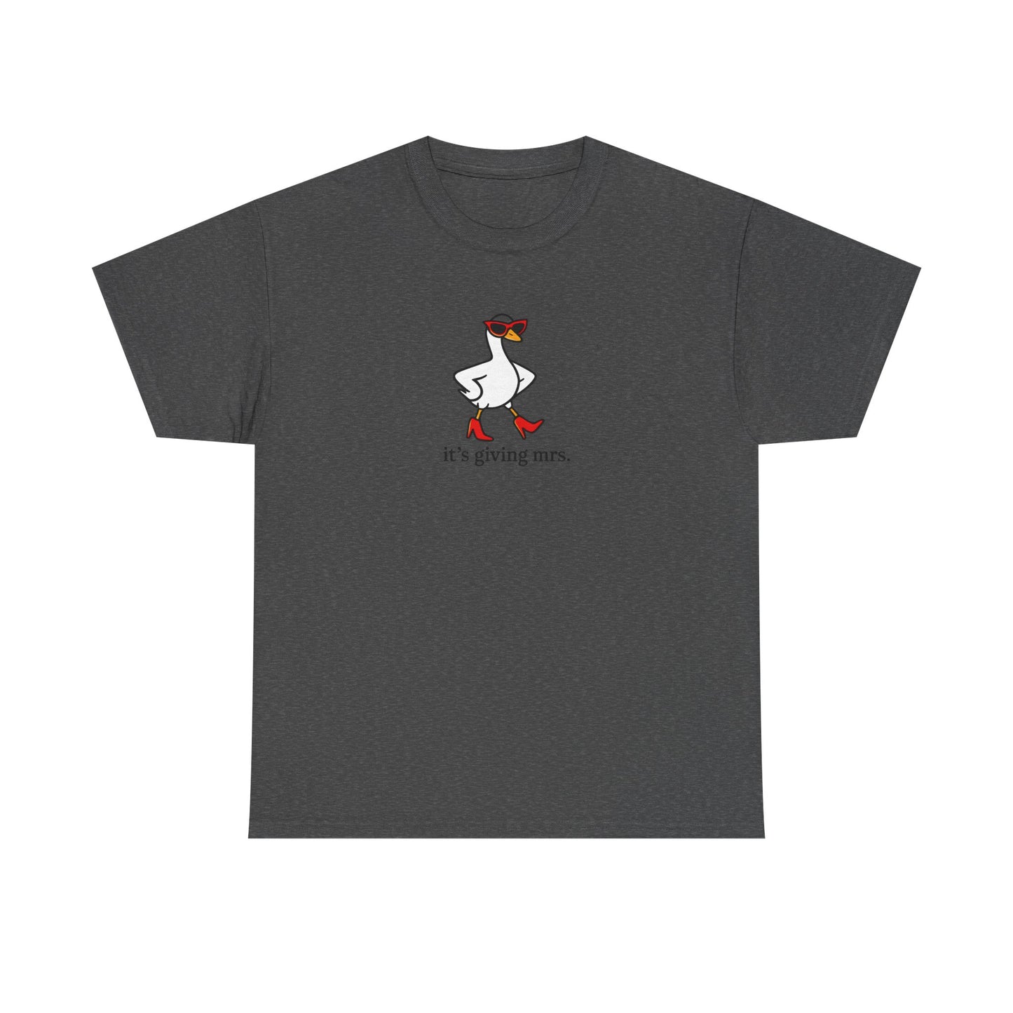 "It's Giving Mrs." Cotton T-Shirt
