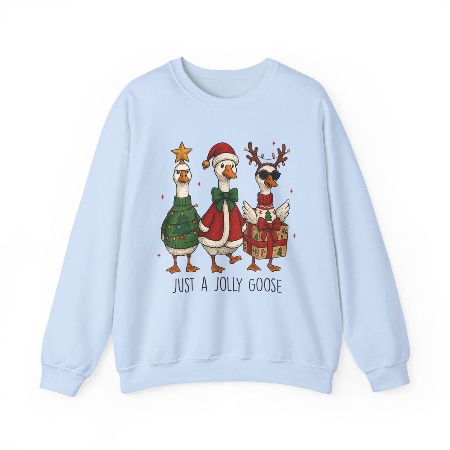 Christmas Goose Sweatshirt, Funny Holiday Sweatshirt
