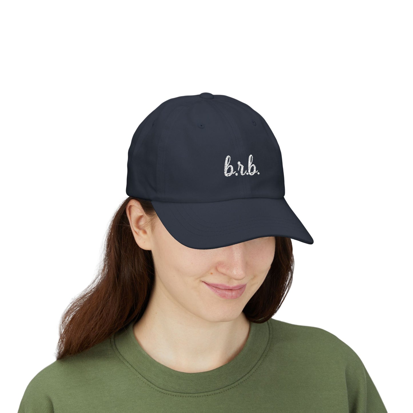 Camo Dad Cap - BRB Embroidered Hat for Outdoor Adventures, Father's Day Gift