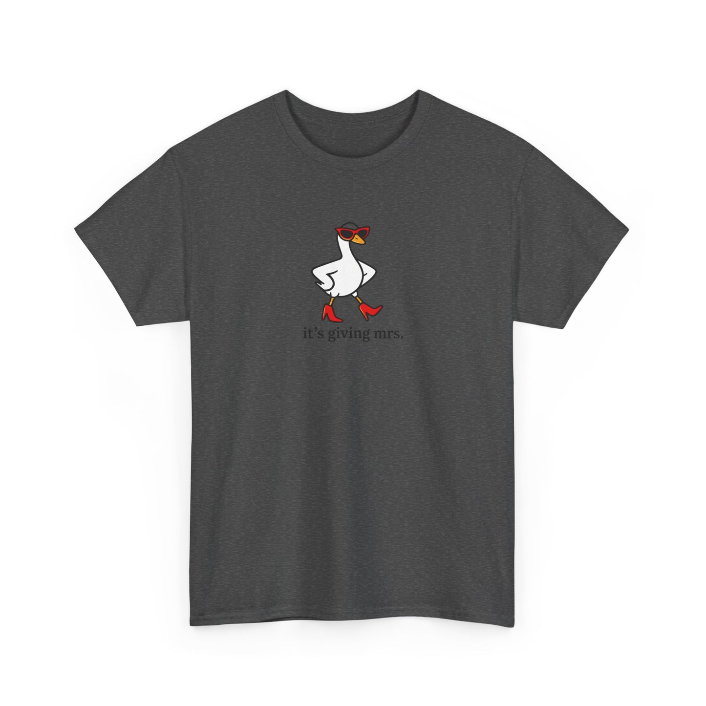 "It's Giving Mrs." Cotton T-Shirt