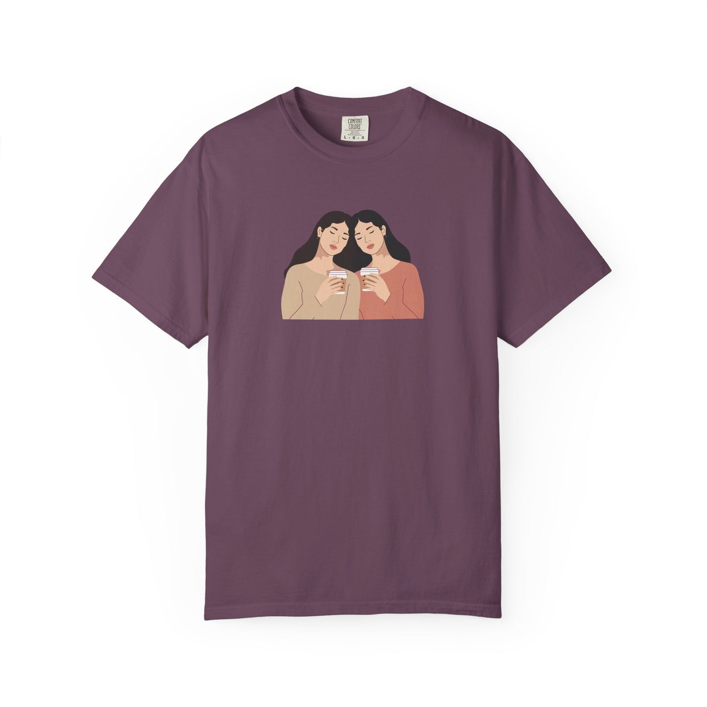 Sisterhood Graphic Tee, Cute Friendship Gift