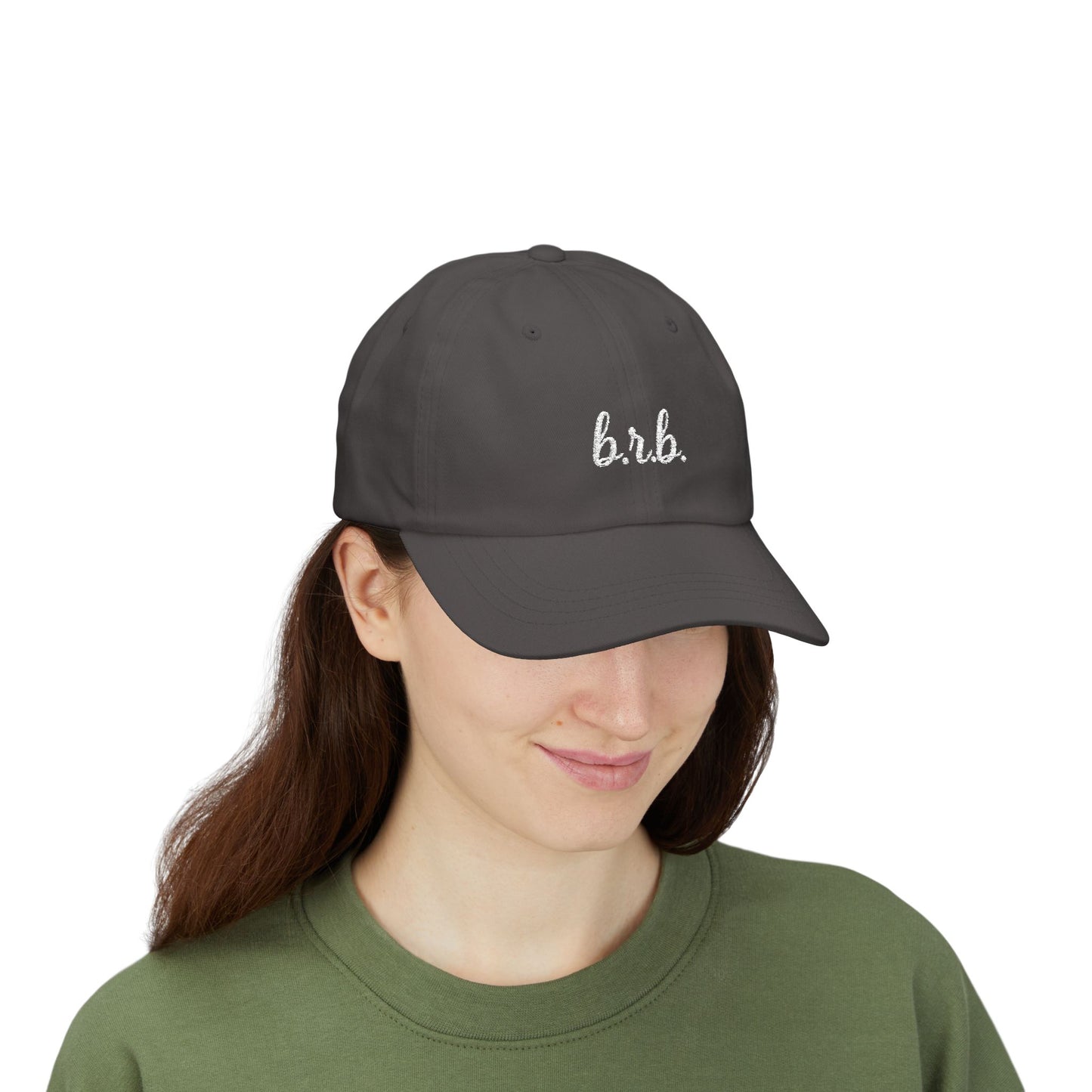 Camo Dad Cap - BRB Embroidered Hat for Outdoor Adventures, Father's Day Gift
